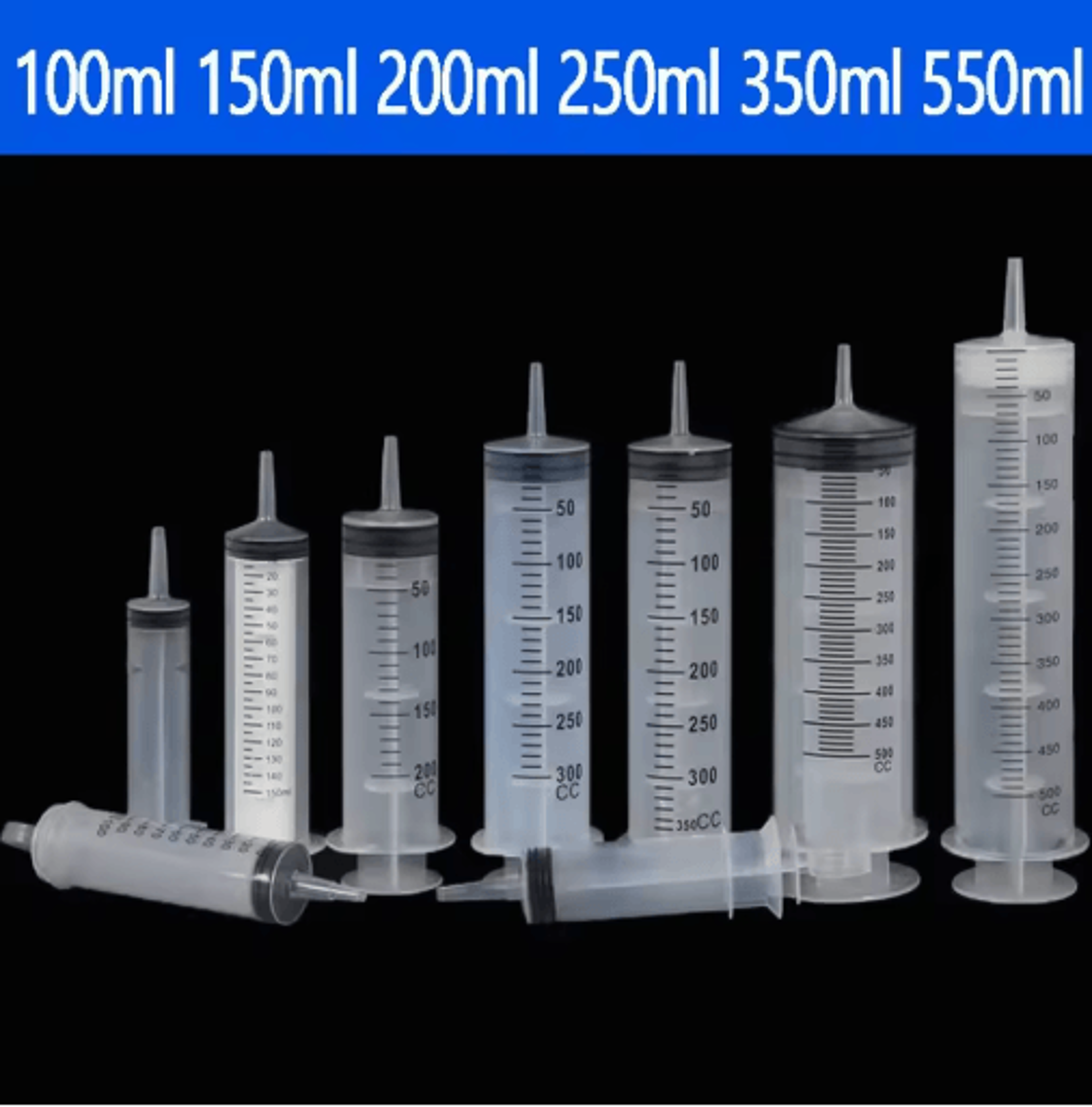 Flow Master Large Capacity Feeding Syringe Kit With Hose  MultiPurpose Pet Care Injector 18