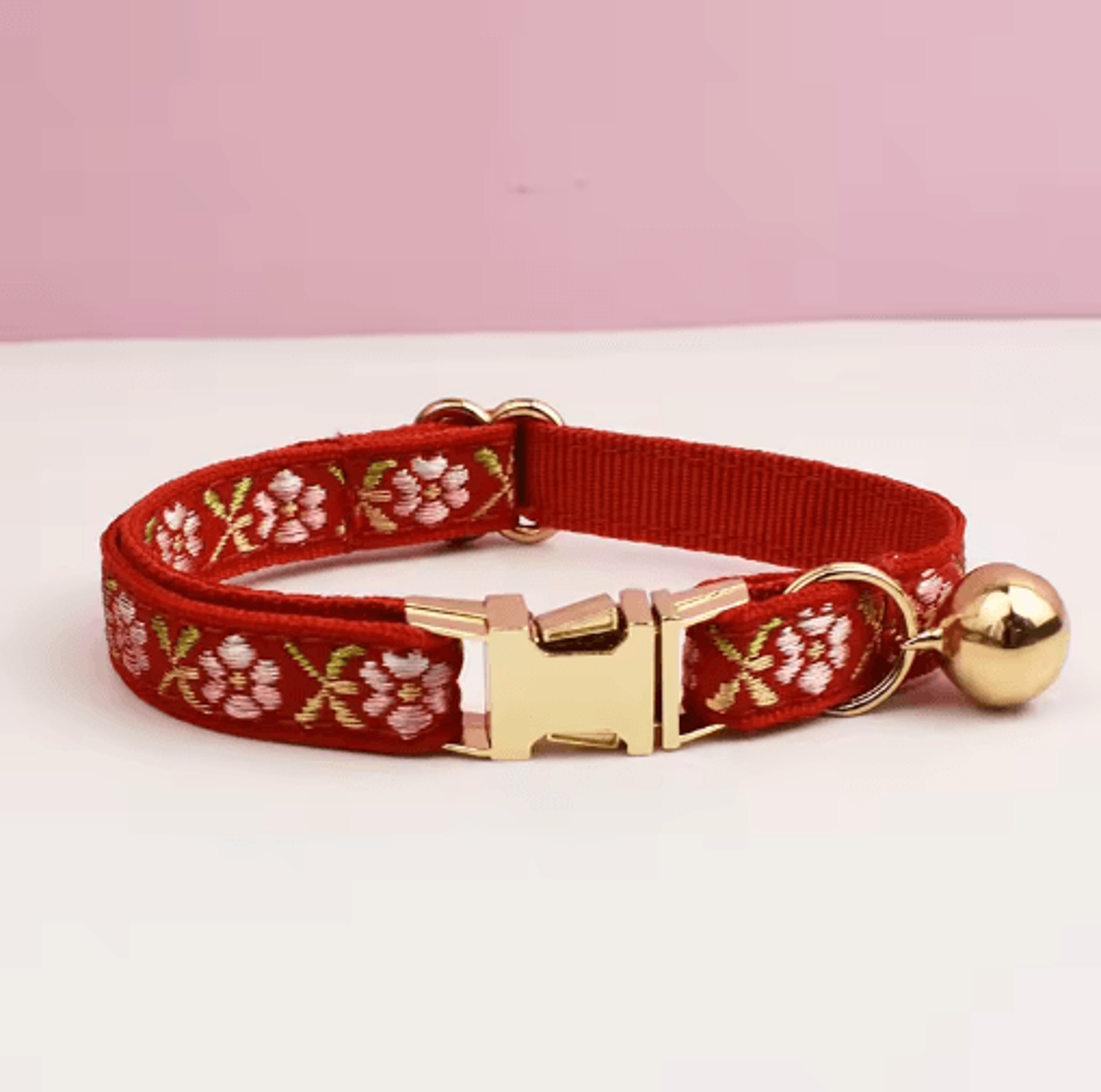 Charm Paws Personalized Cat Collar  Leash Set With Bell And Engraved Name Tag 9