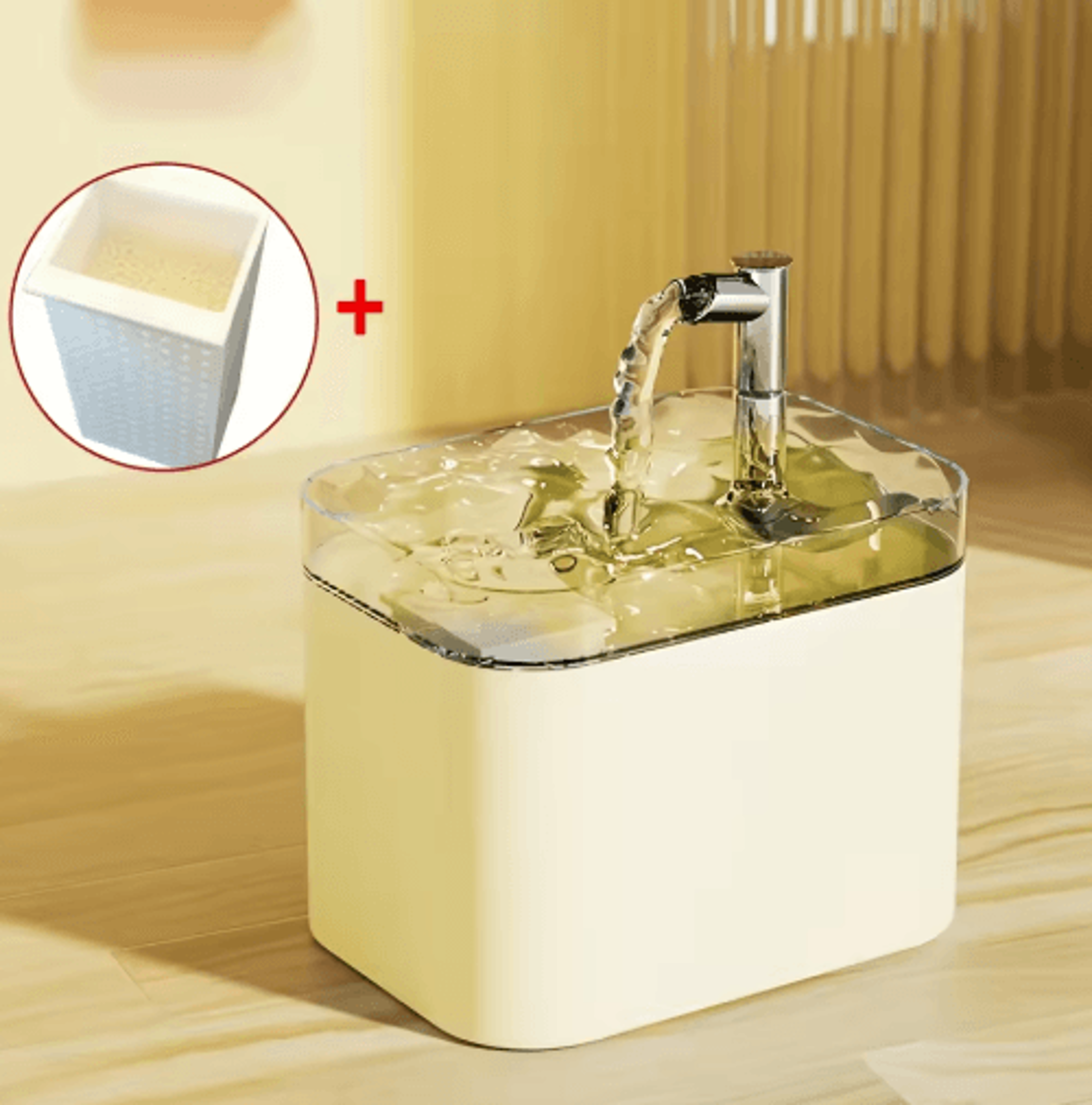 15L Automatic Cat Water Fountain  Circulating Flow Pet Water Dispenser For Cats  Dogs 5