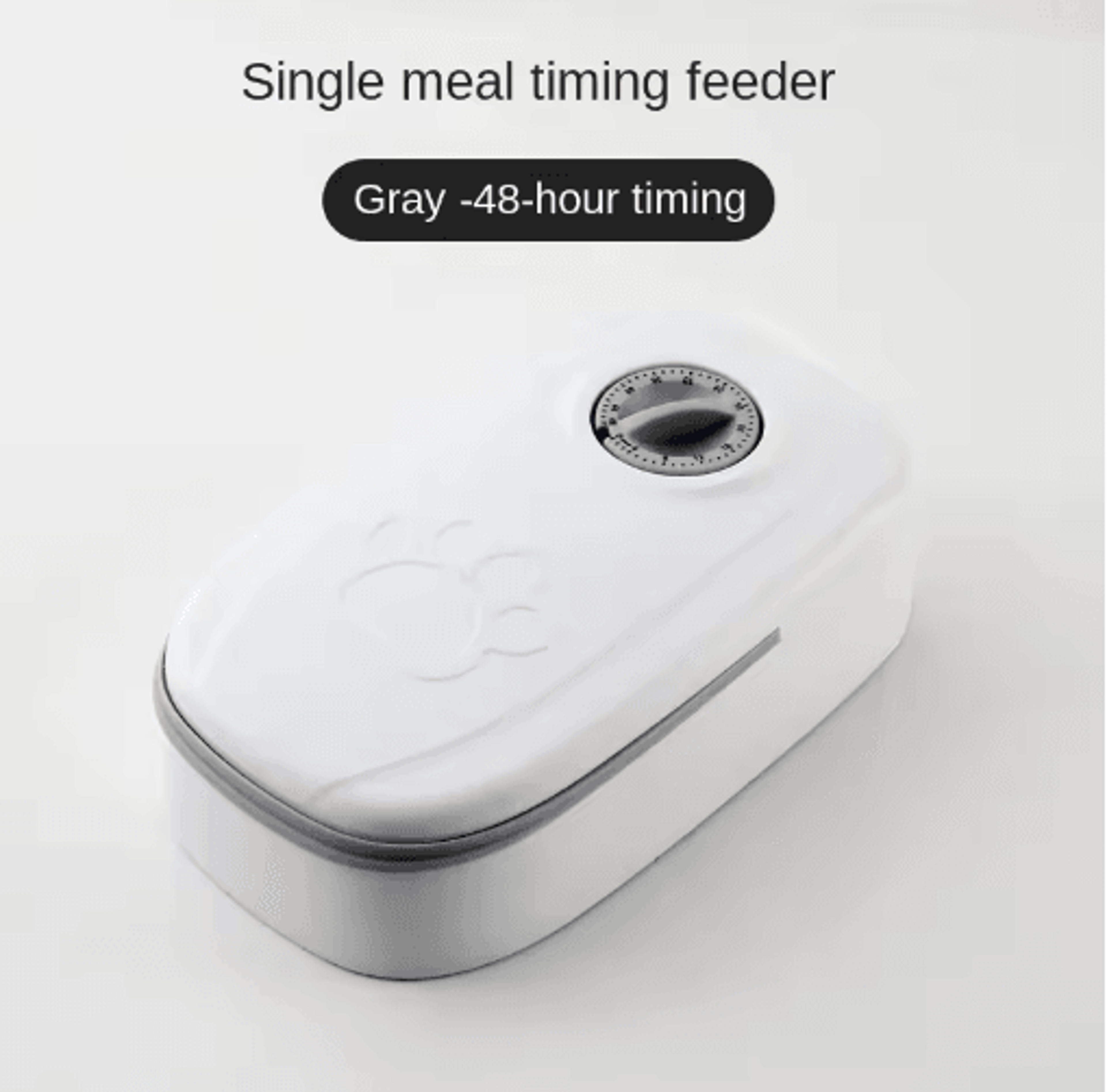 Automatic Pet Feeder  Water Bowl With Timer Food Storage Dispenser 1