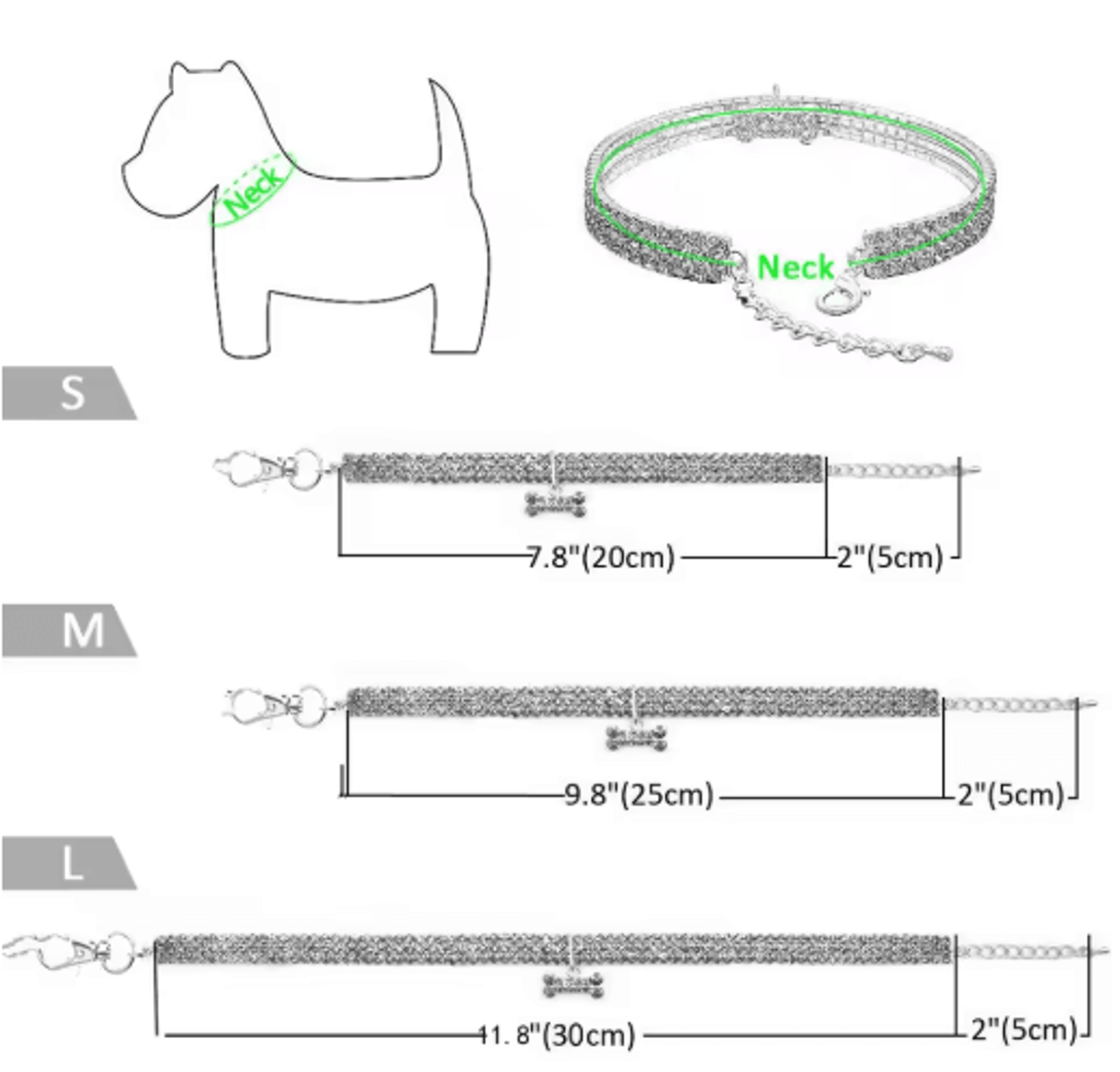 Adjustable Breakaway Cat Collar Necklace  Decorative Pet Collar For Cats  Small Dogs 9