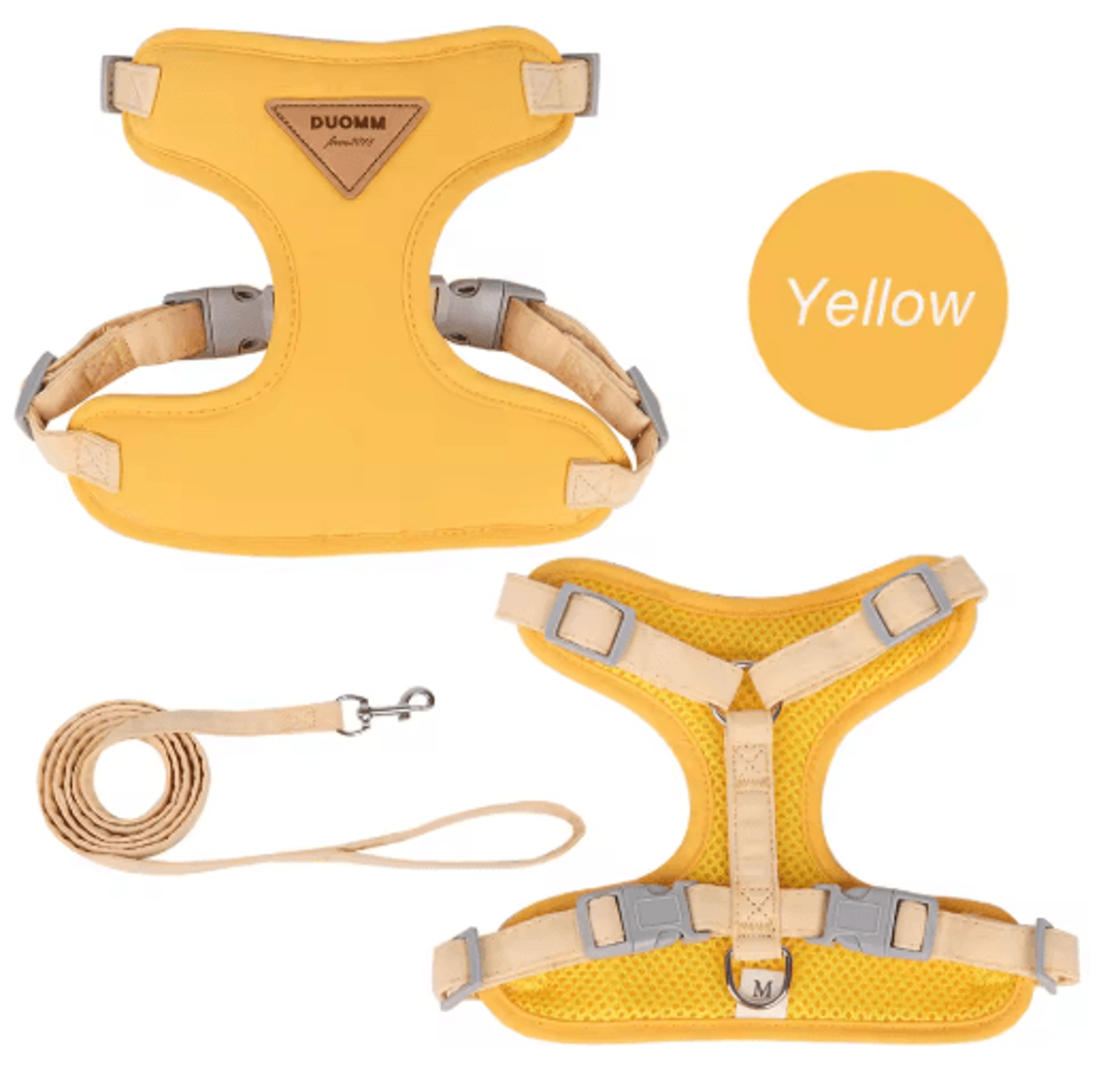 Breathable Cat Harness And Leash Set  Adjustable Outdoor Vest For Cats  Small Dogs 2
