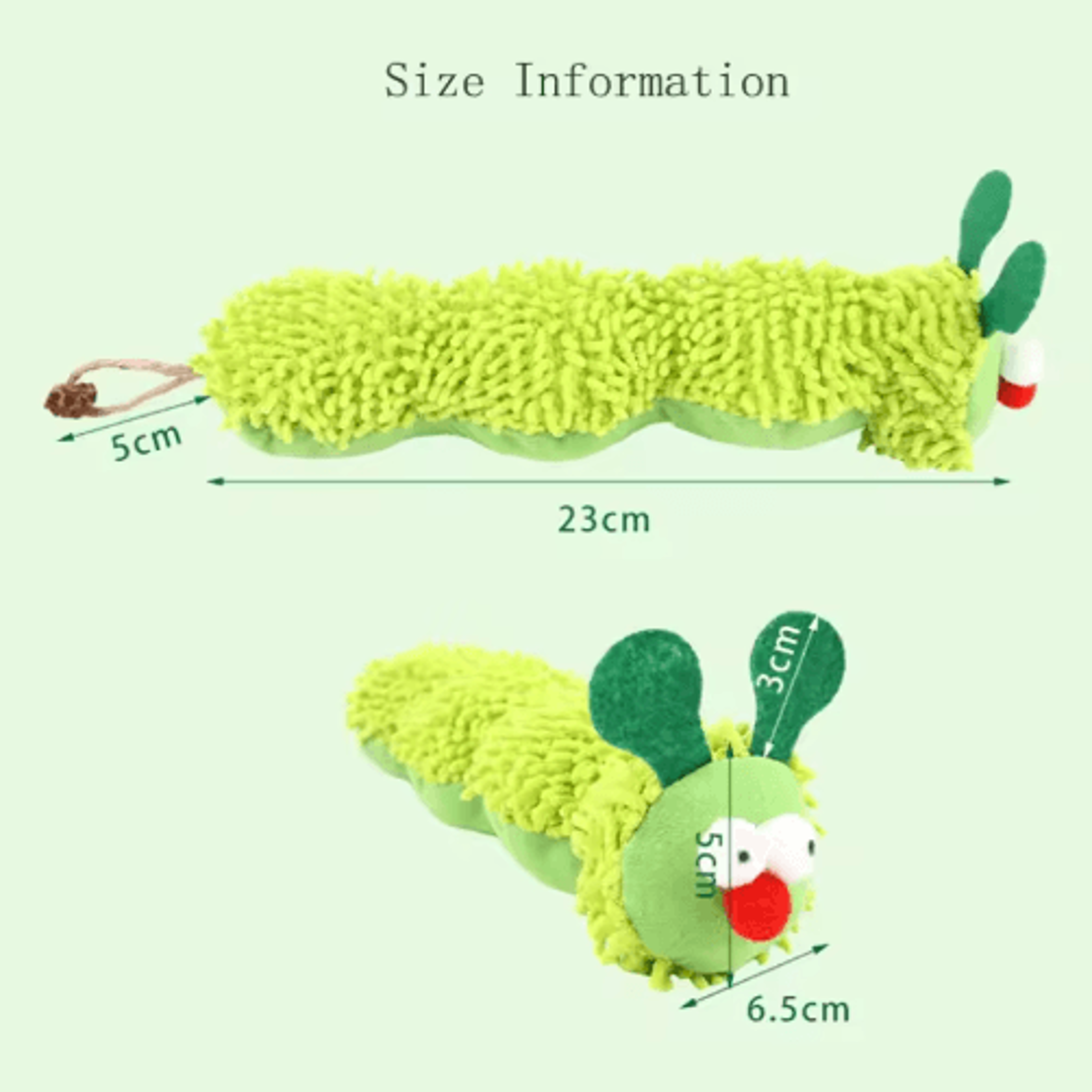 Interactive Plush Cat Toy  BiteResistant Animal Toy For Play  Boredom Relief 2