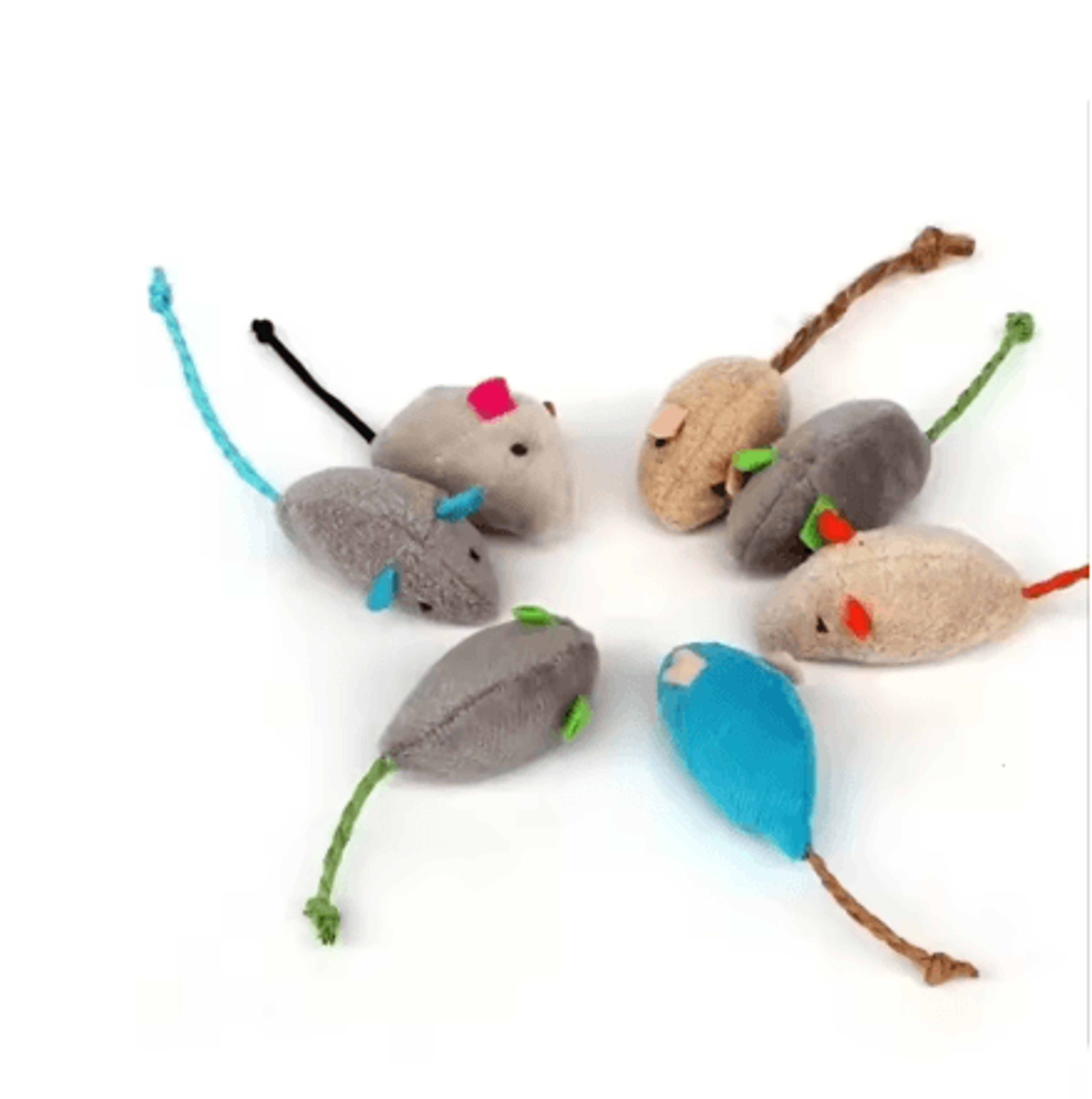 Interactive Plush Rat Cat Toy Cat Toy Mouse For Hunting Chasing  Indoor Play 1