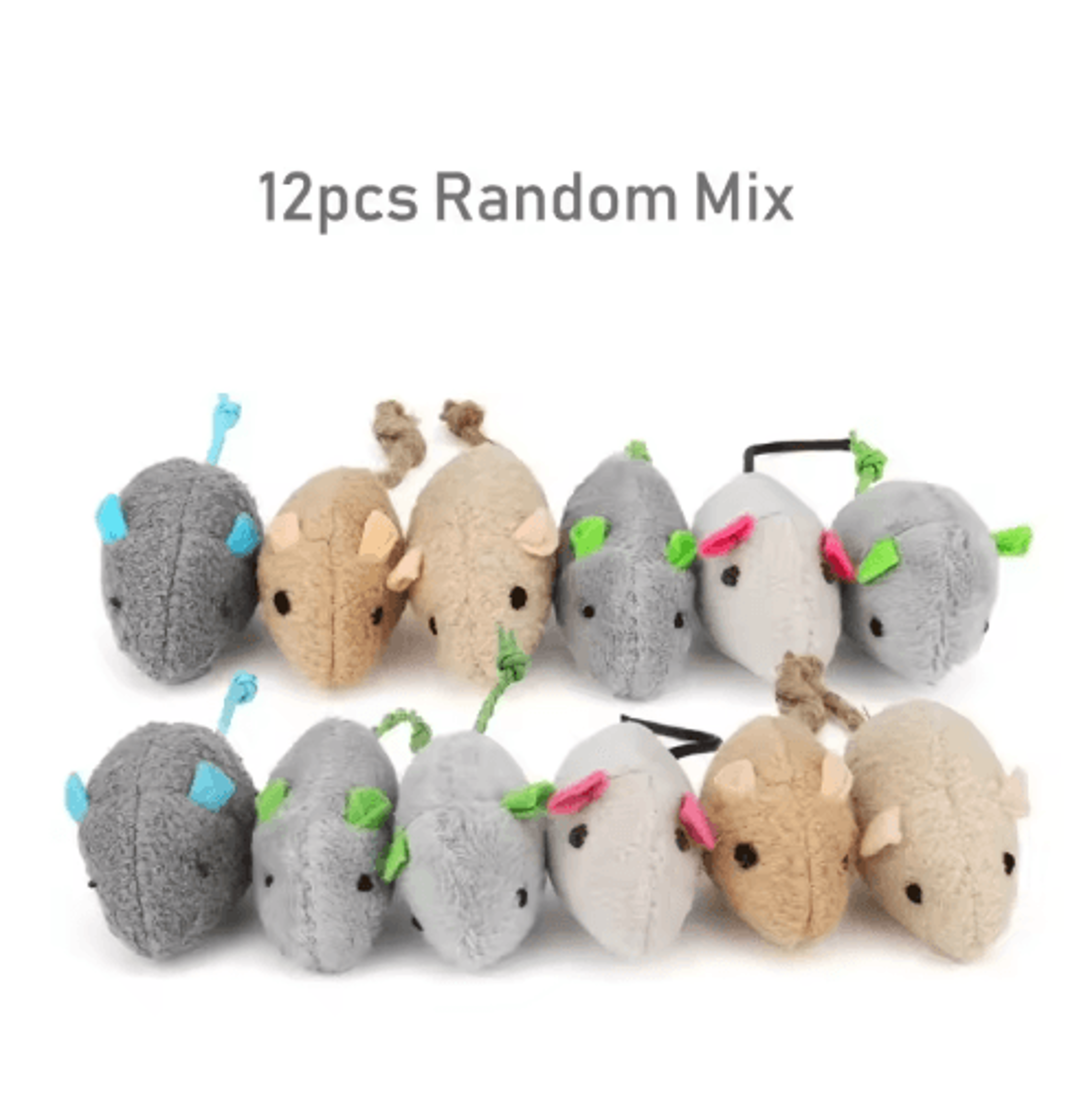Interactive Plush Rat Cat Toy Cat Toy Mouse For Hunting Chasing  Indoor Play 3