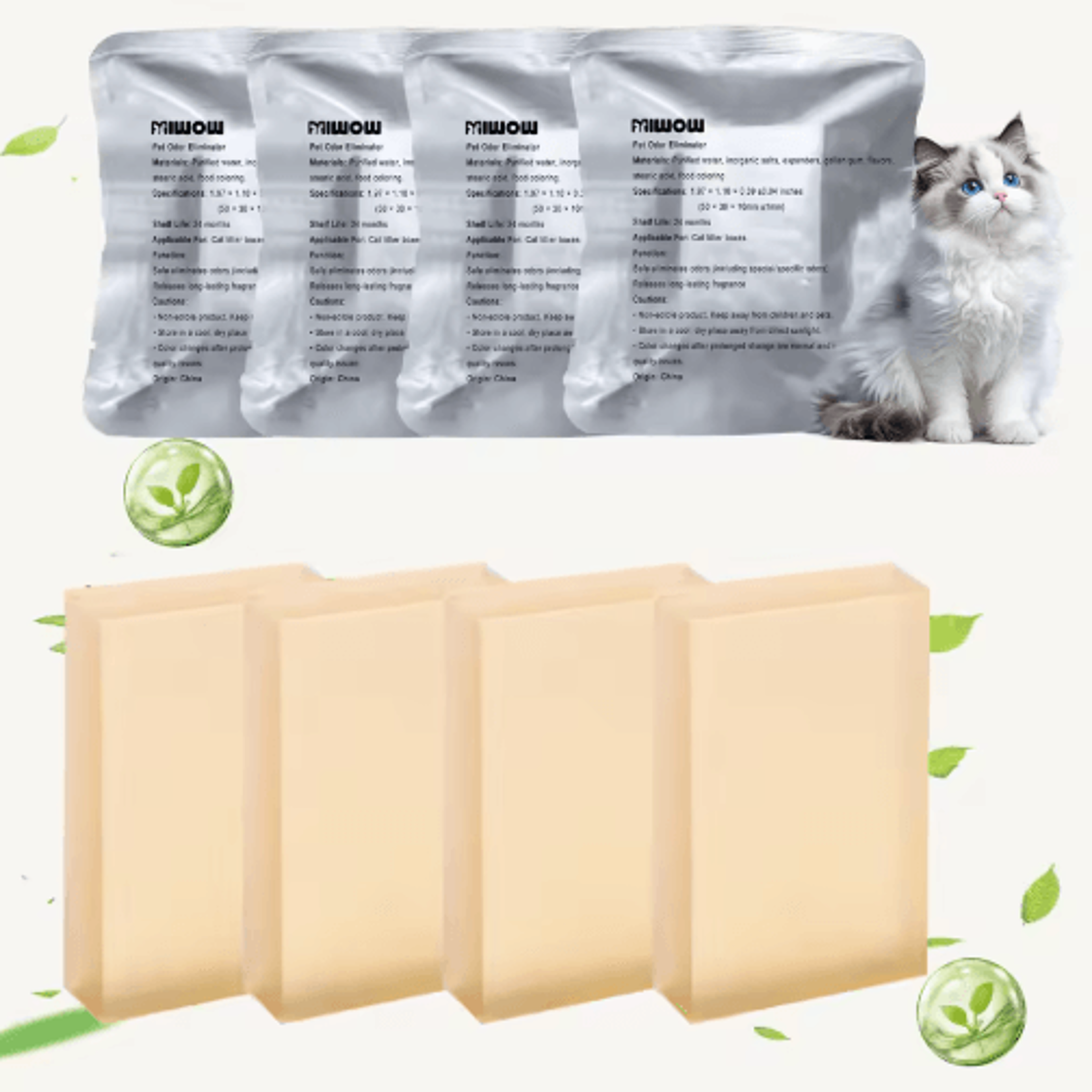 Cat Litter Deodorizer Replacement Cat Litter Deodorizer For PETKIT Meowant  UBPET SelfCleaning Litt 6
