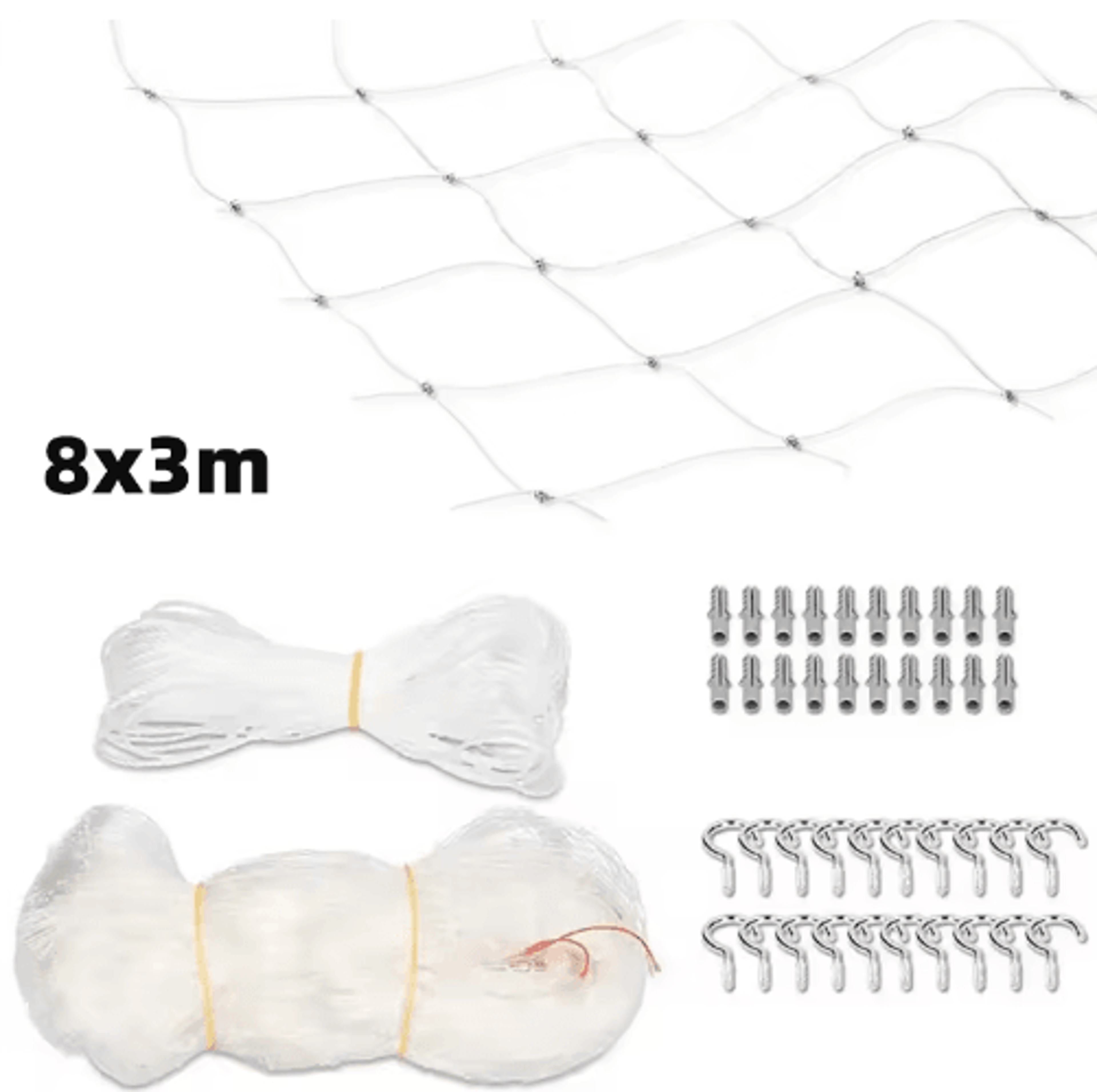 Pet Safety Balcony Net  Cat Safety Net For Balconies Windows Stairs  Doorways 2