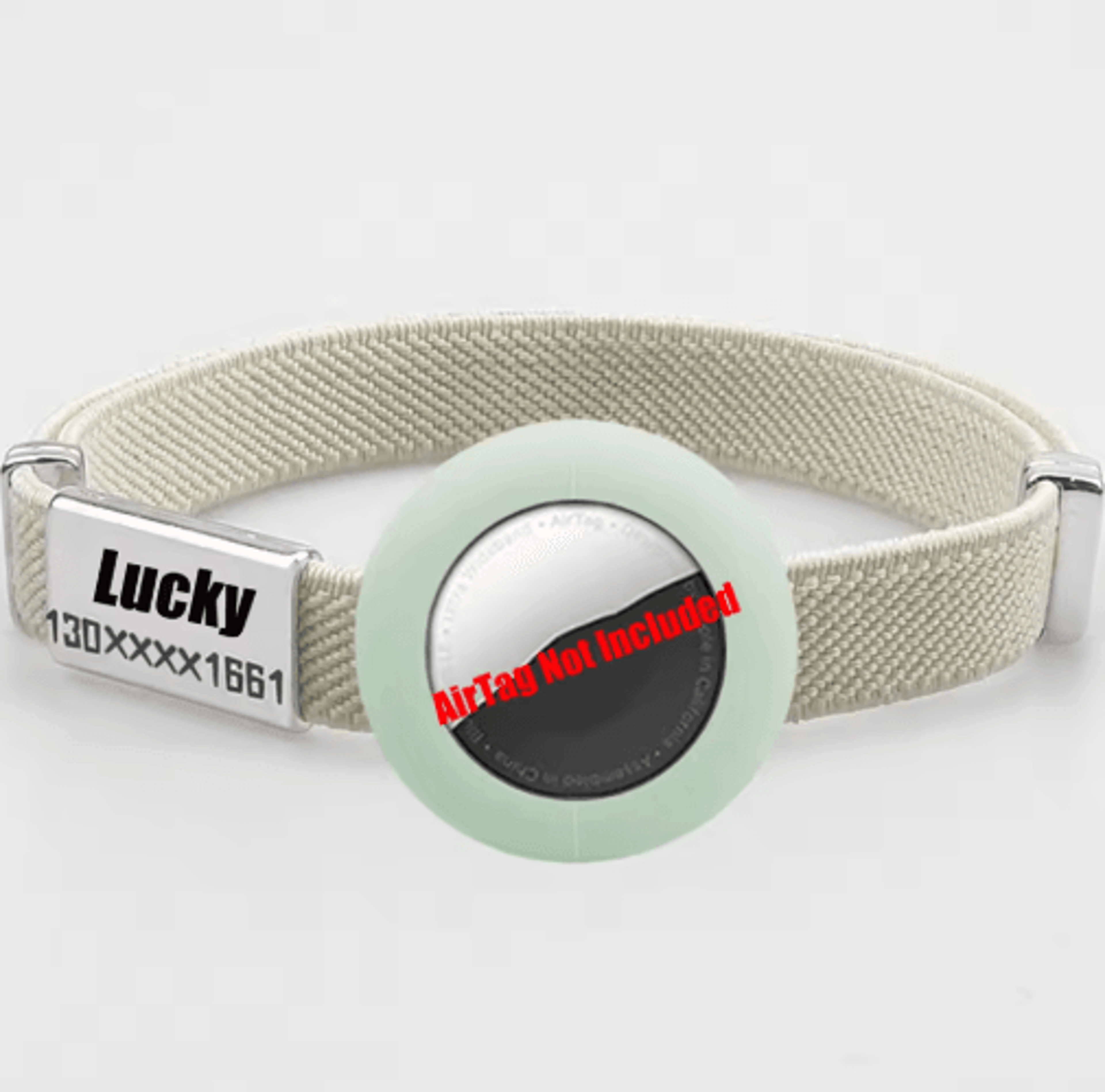 SafeTrack AirTag Cat Collar With Personalized Name Tag  GPS Holder 7