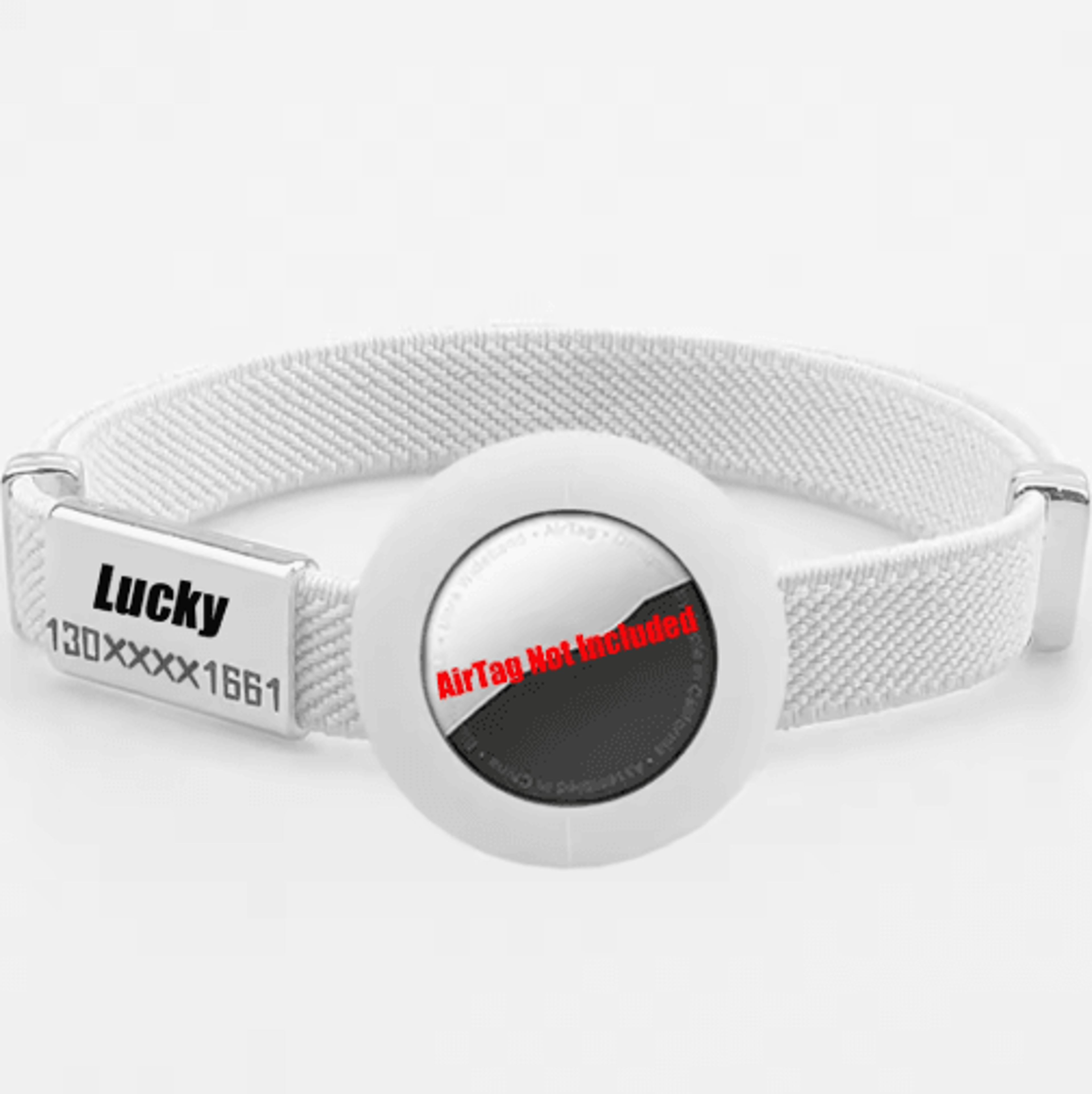 SafeTrack AirTag Cat Collar With Personalized Name Tag  GPS Holder 8