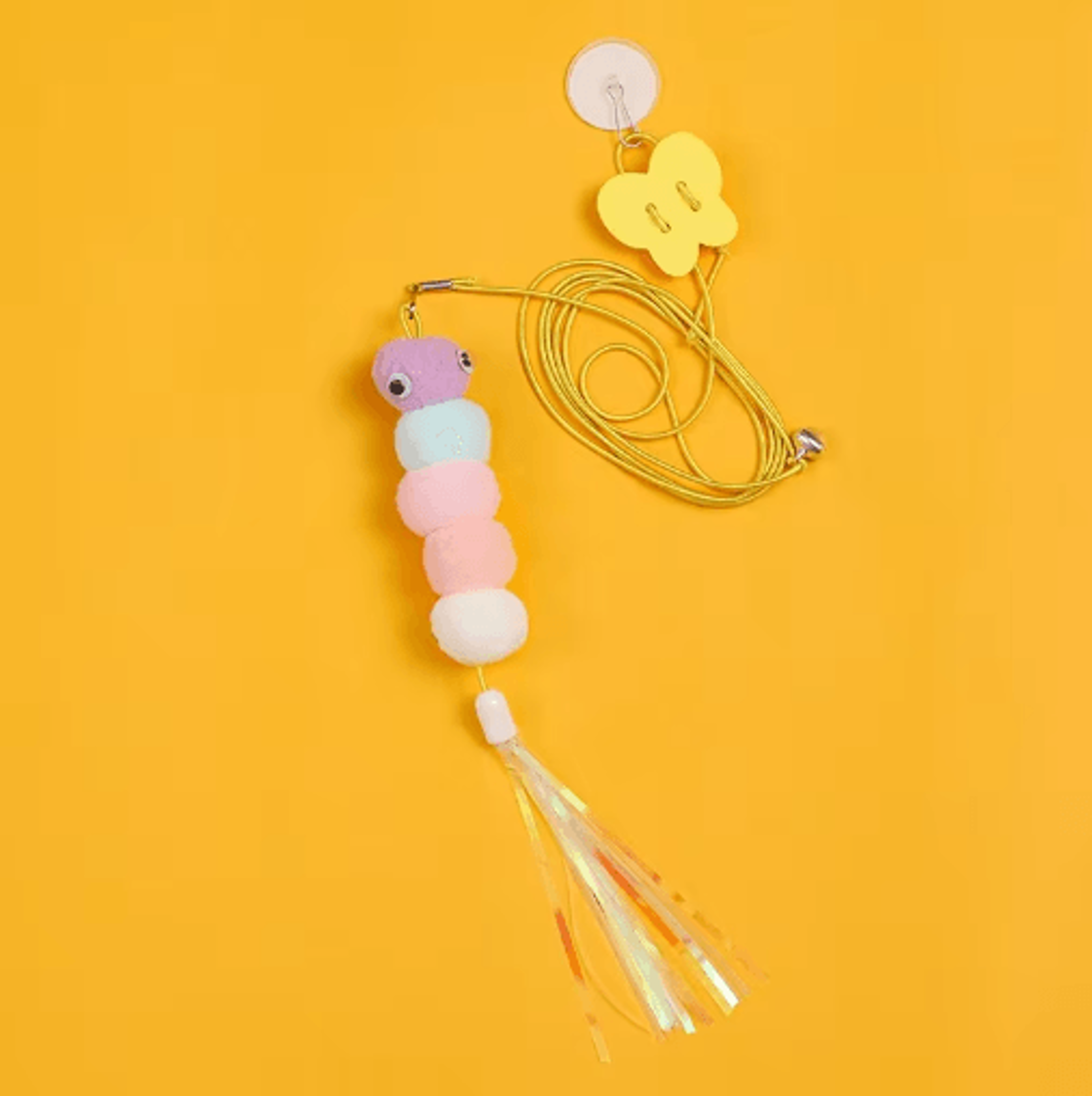 Hunt Bounce Automatic Door Hanging Cat Toy With Jumping YoYo Actio 4