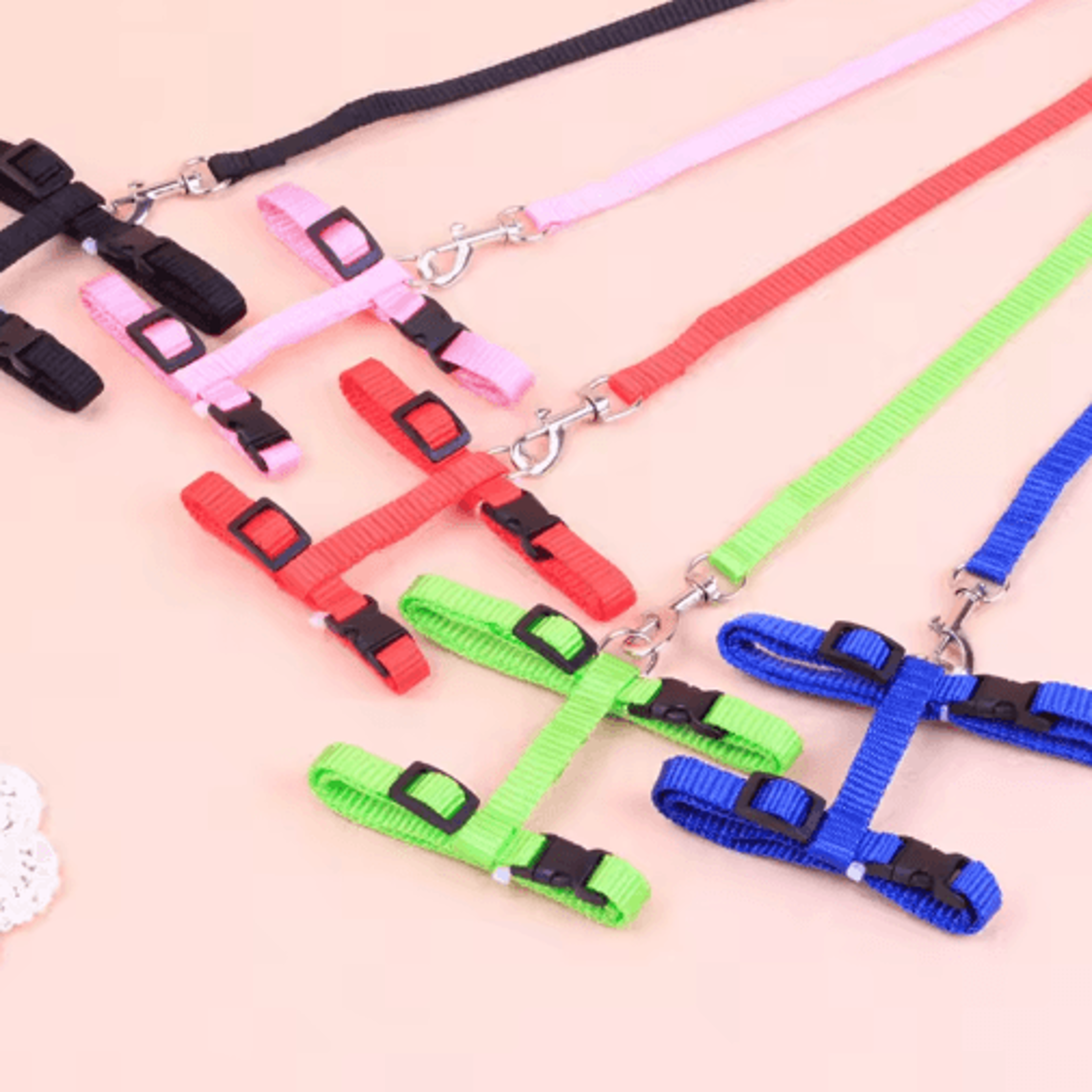 SecureFit Nylon Cat Harness And Leash Set For Everyday Adventures 0