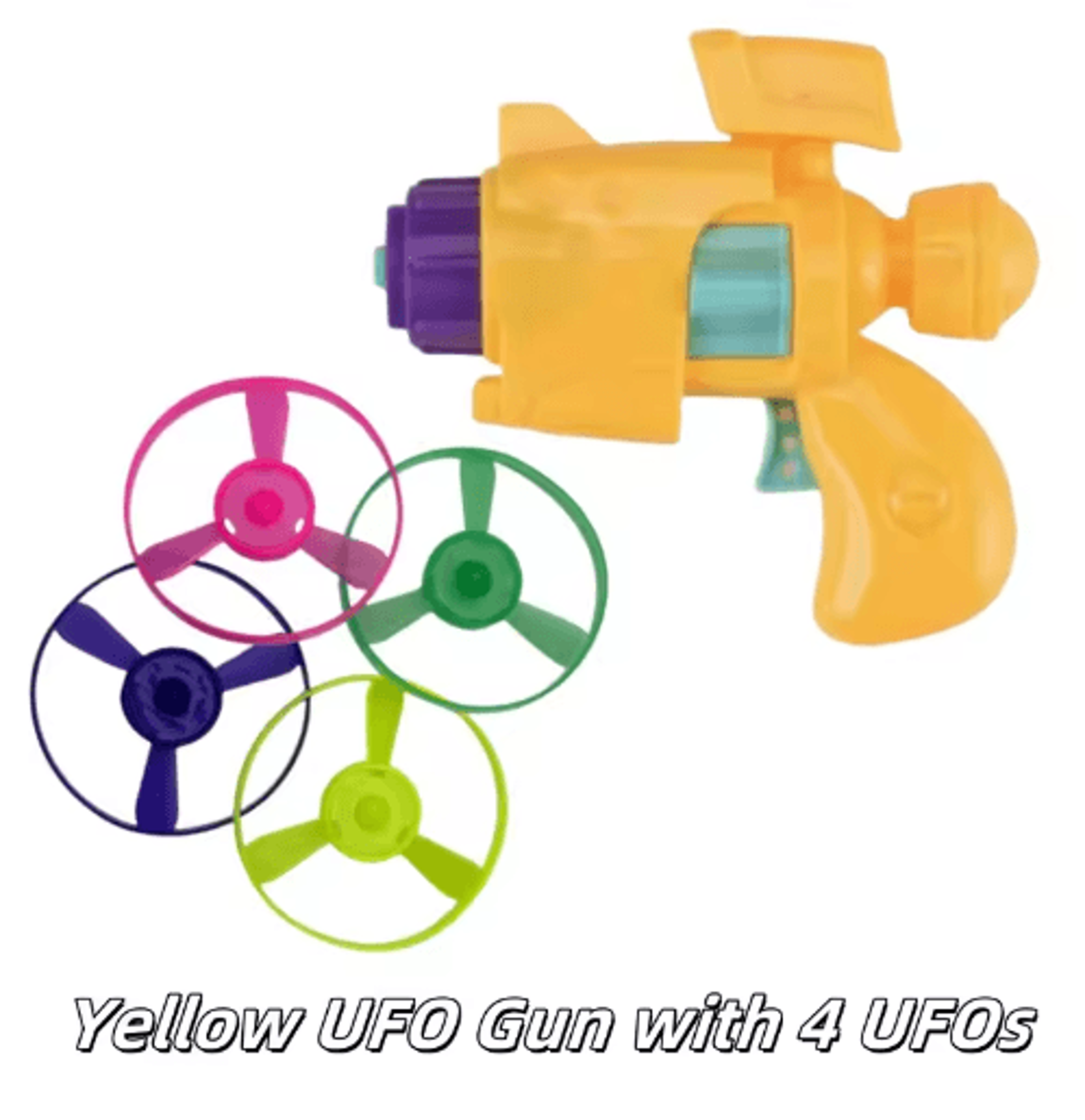 Flying Disc Launcher Cat Toy Set With 4 Discs For Interactive Training And Exercise 1