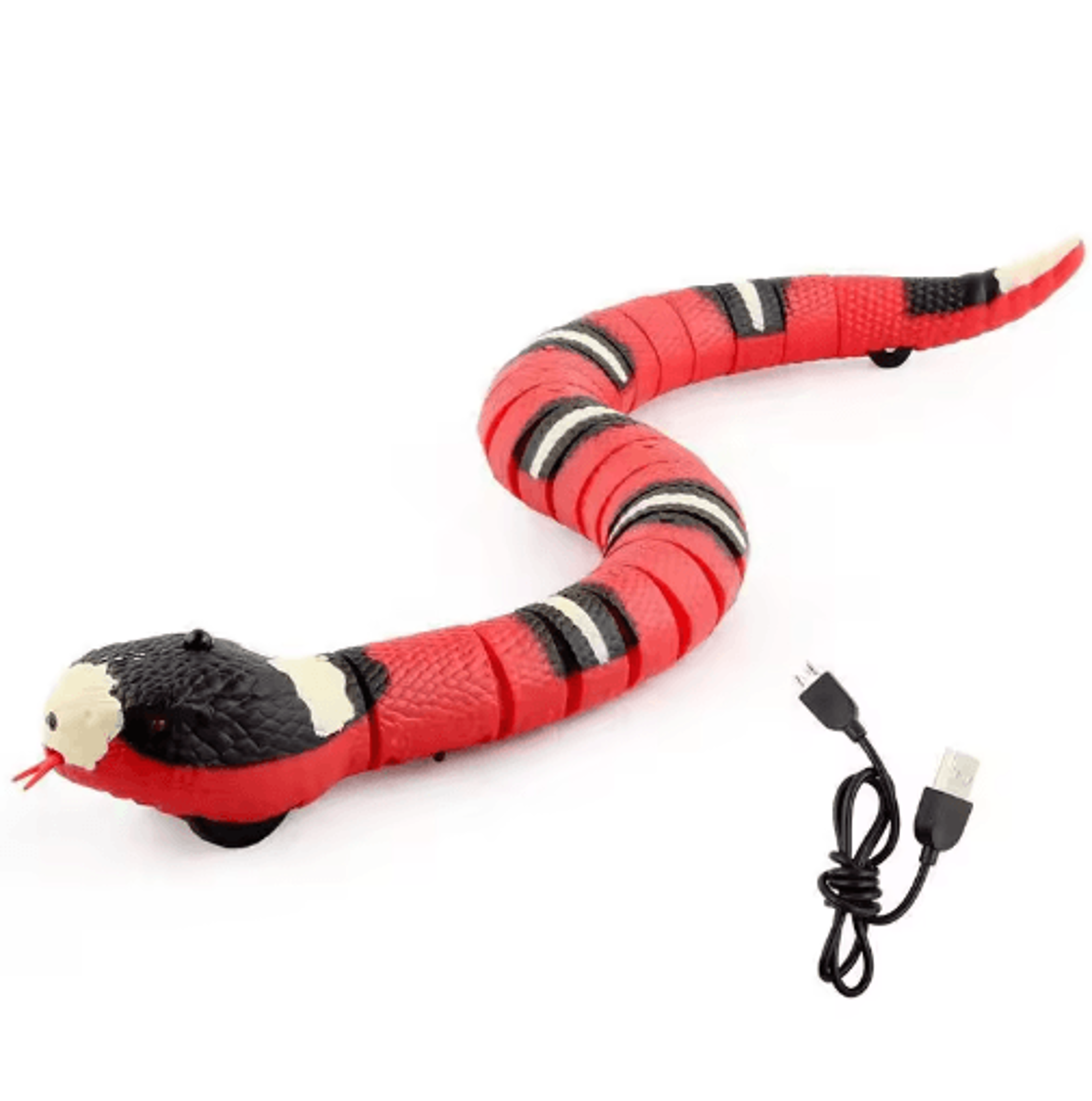 Slither Play Smart Sensing Interactive Snake Toy For Cats 2