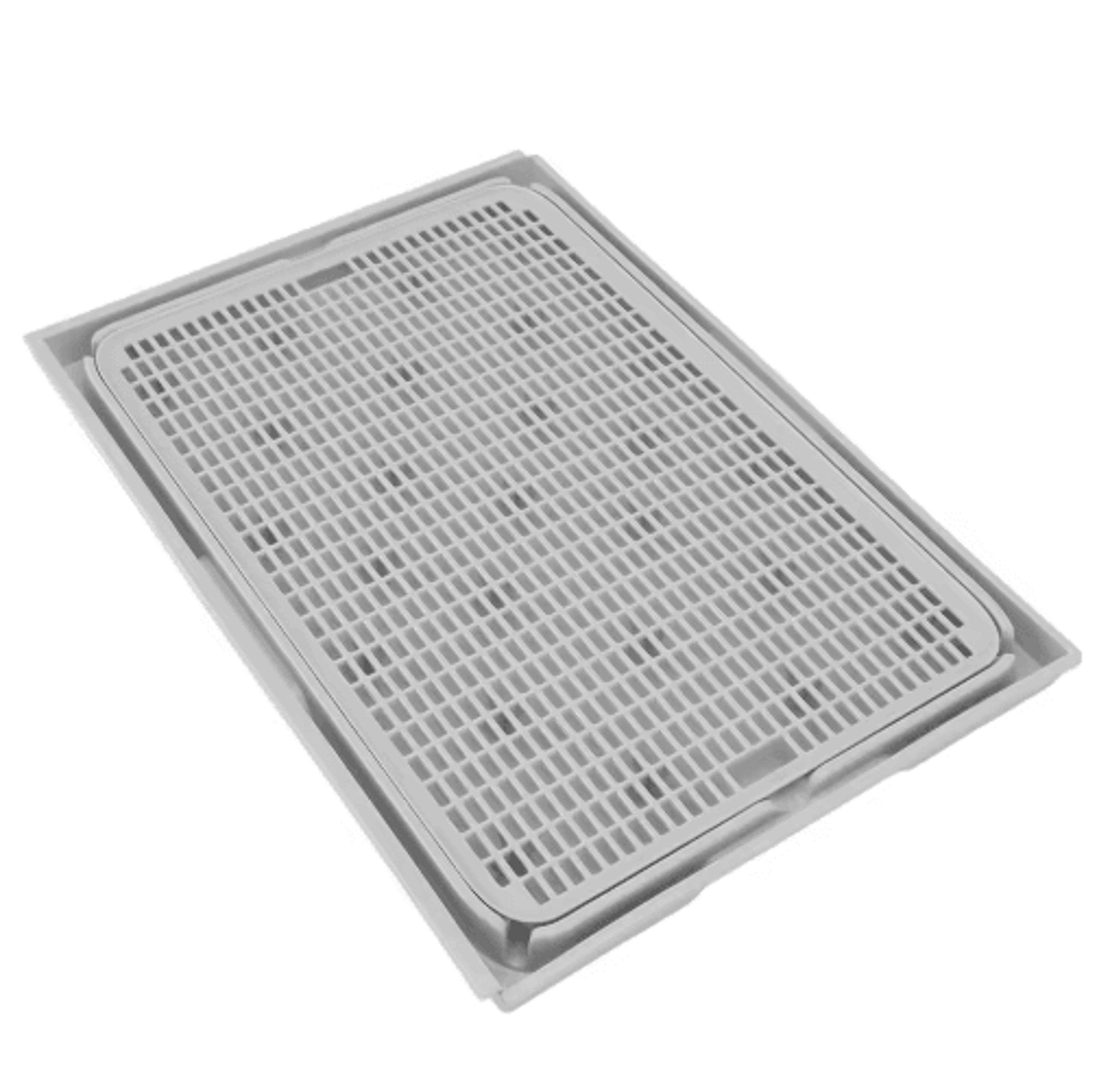Double Layer Cat Litter Mat With AntiSlip Base For Easy Cleanup 0
