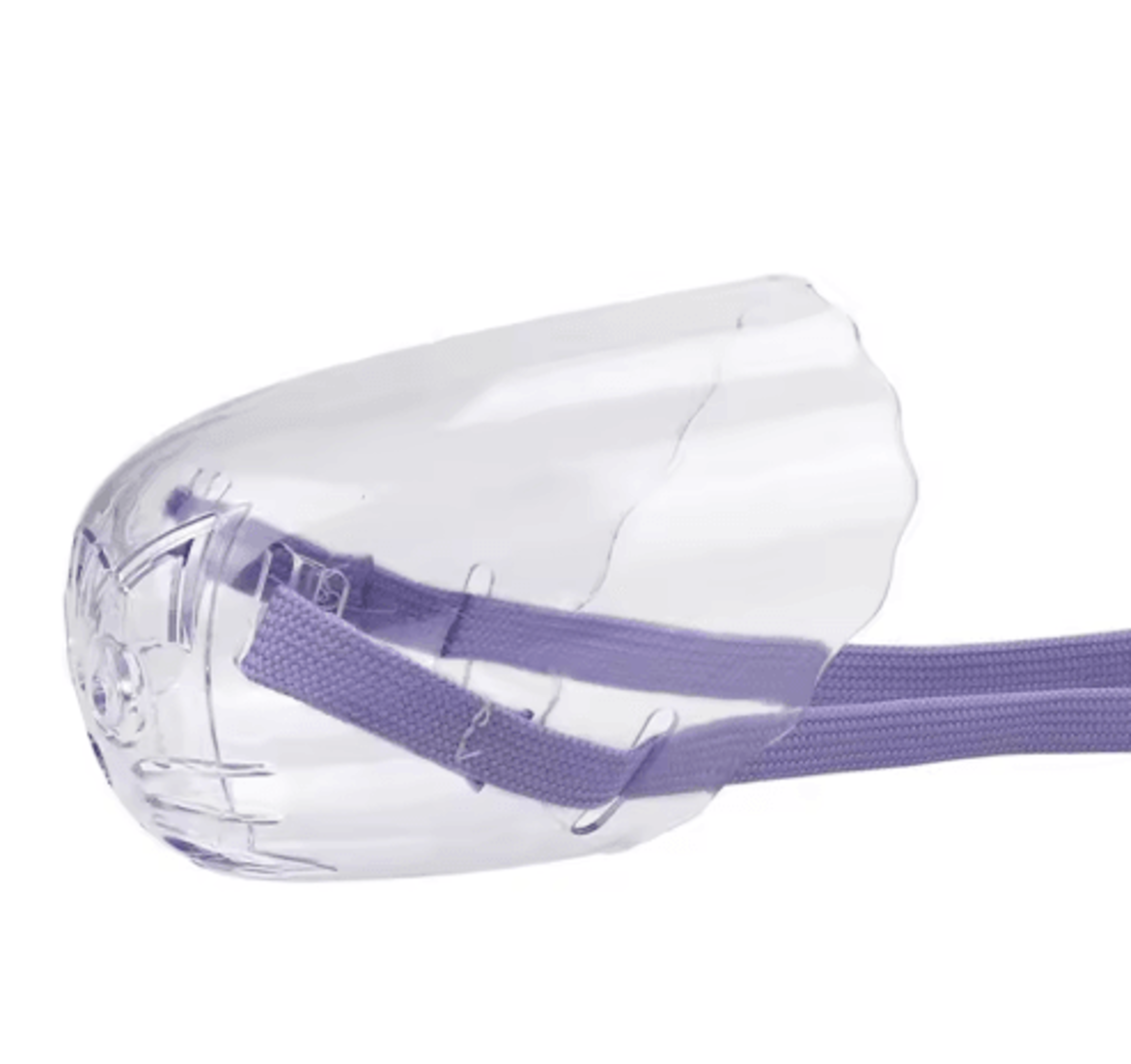 Transparent Cat Grooming Muzzle With Breathable AntiBite Design 0