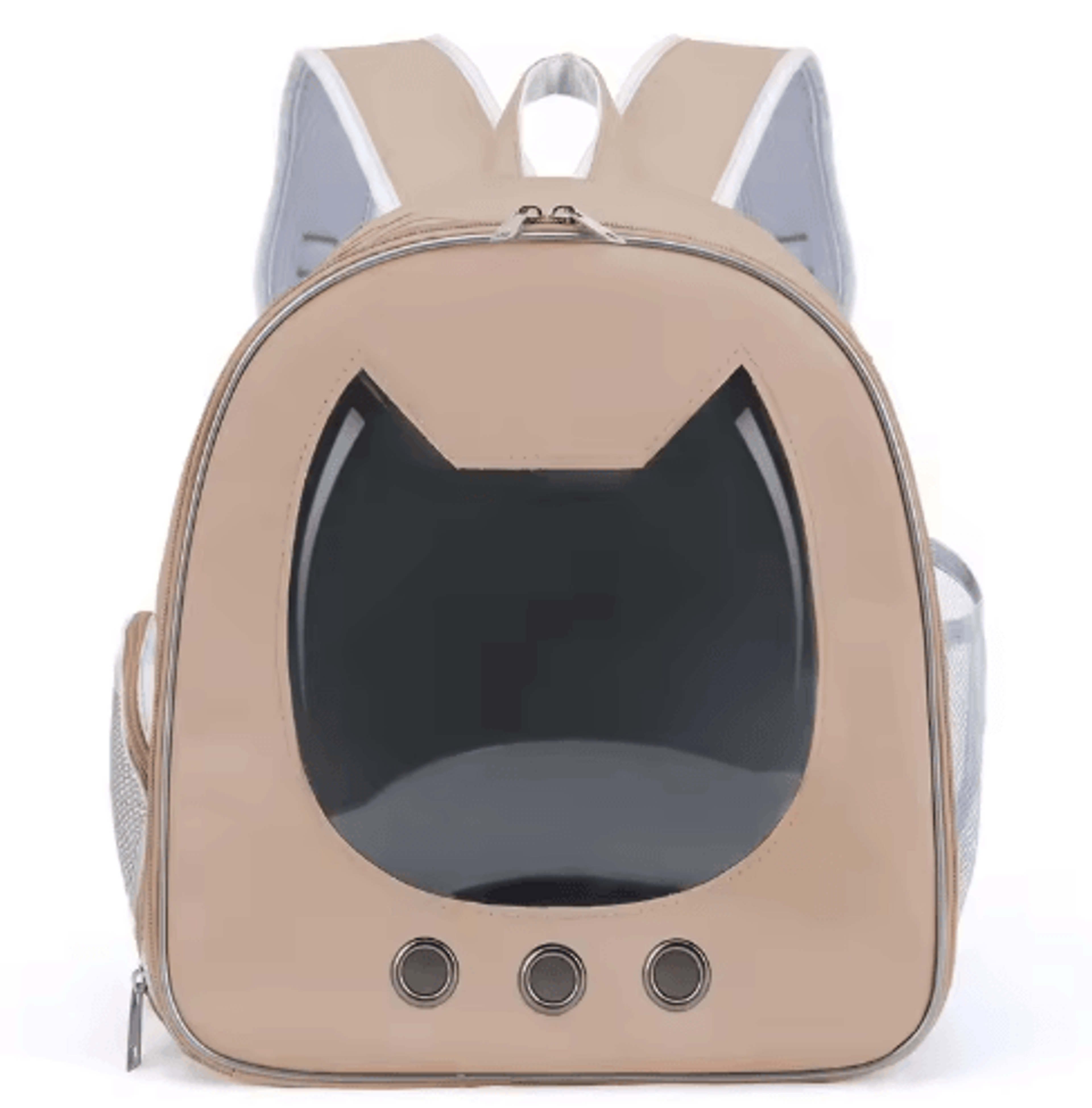 Portable Transparent Pet Backpack Carrier  Foldable Breathable Travel Bag For Cats And Small Dogs 2
