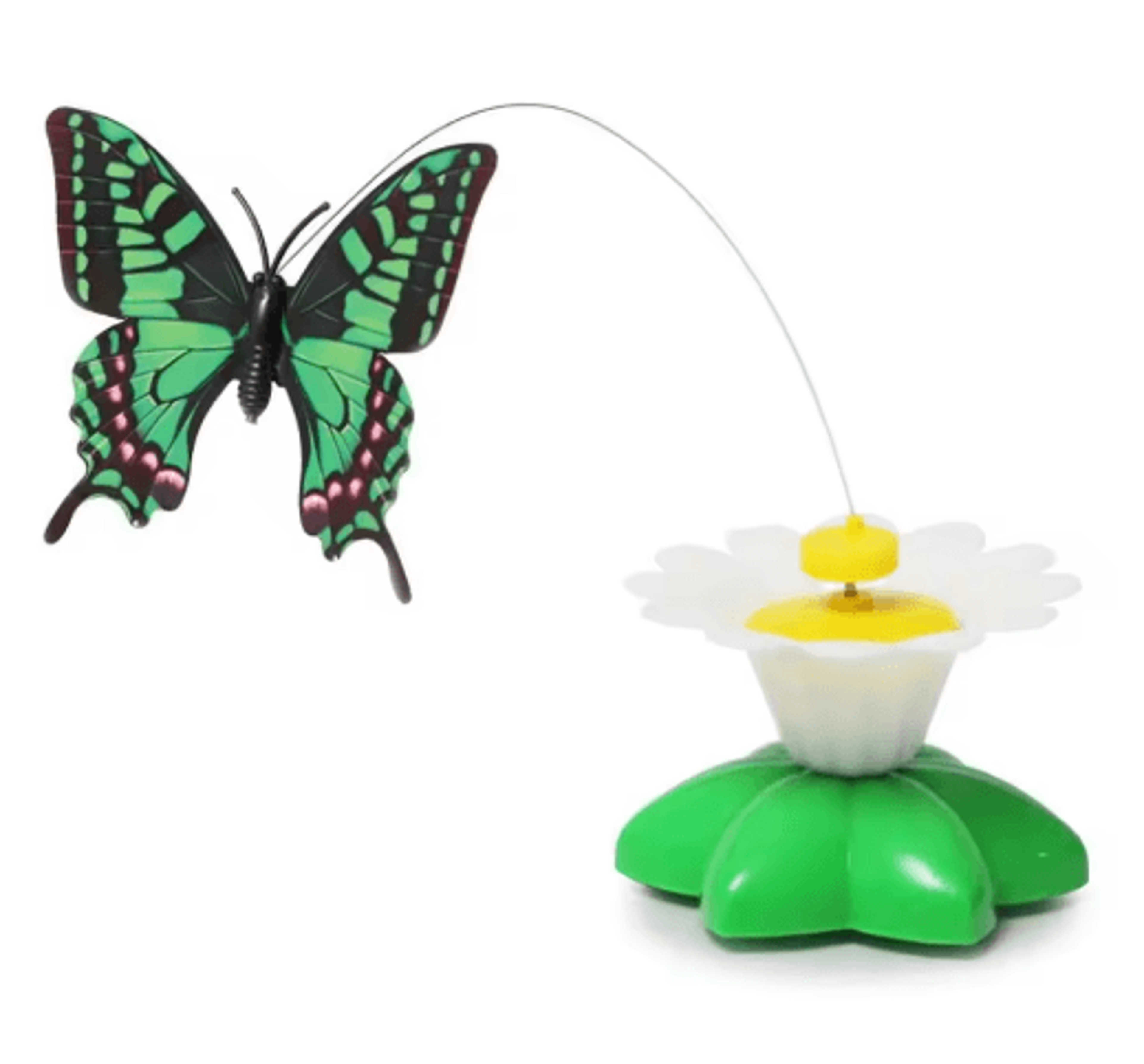 Automatic Rotating Butterfly Cat Toy  Interactive Electric Pet Training Toy For Cats And Dogs 1