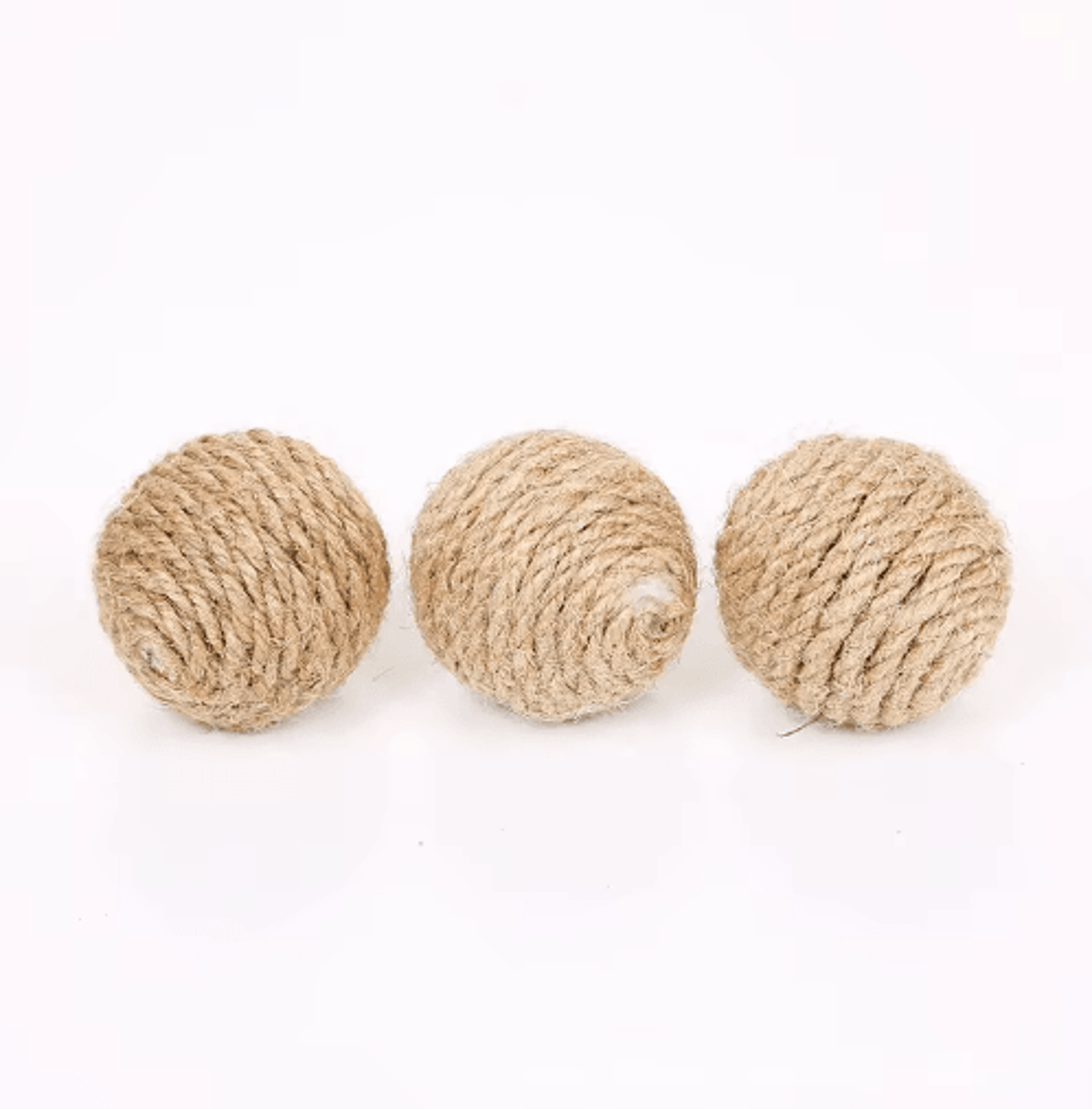 Sisal Sounding Cat Ball Toy Set Interactive Scratching  Rolling Balls For Cats 3