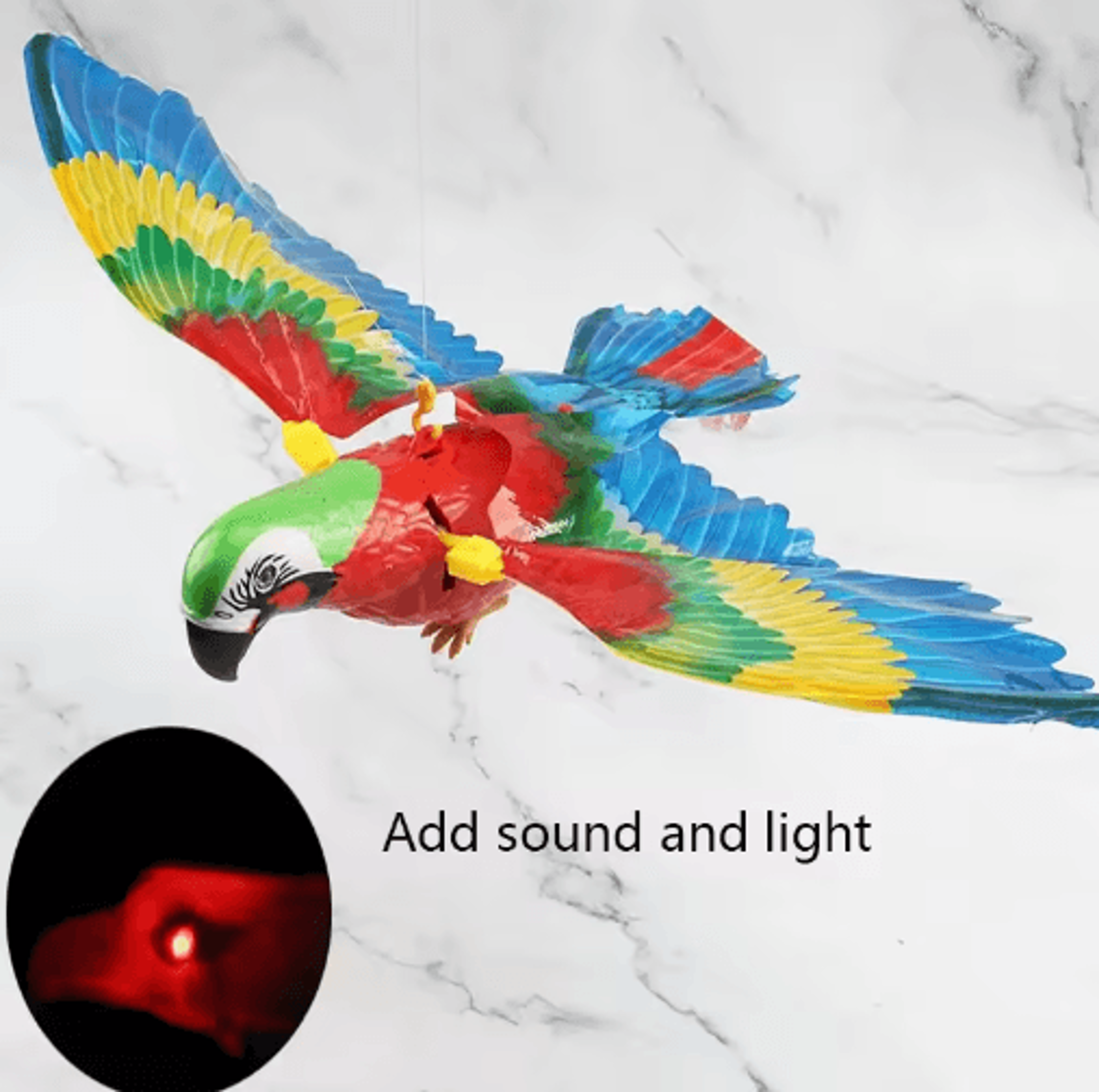Electric Flying Bird Cat Toy  Interactive Hanging Bird Simulator For Curious Cats 2