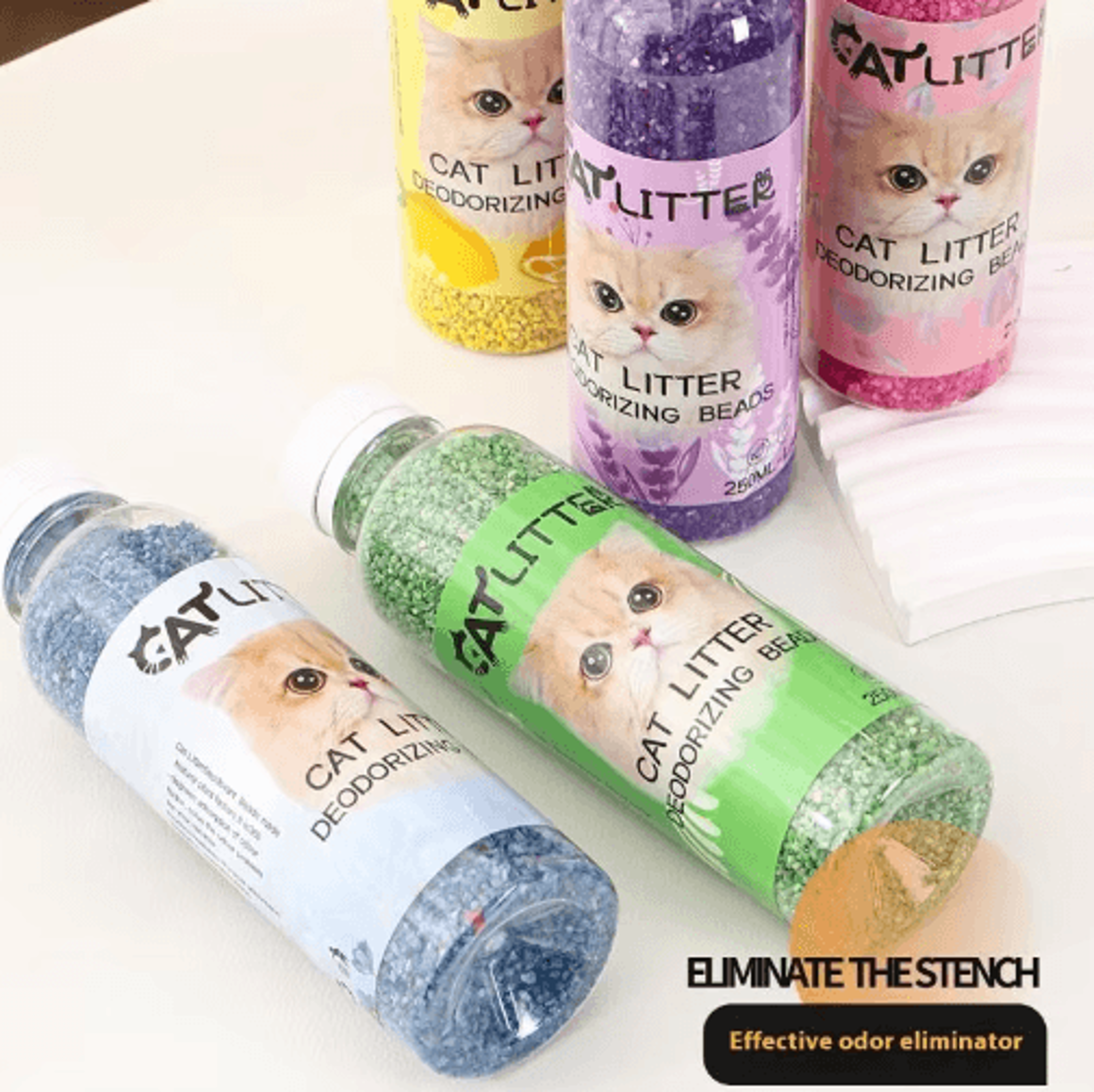 Cat Litter Deodorizing Beads  LongLasting Freshness  Odor Control For Litter Boxes 7