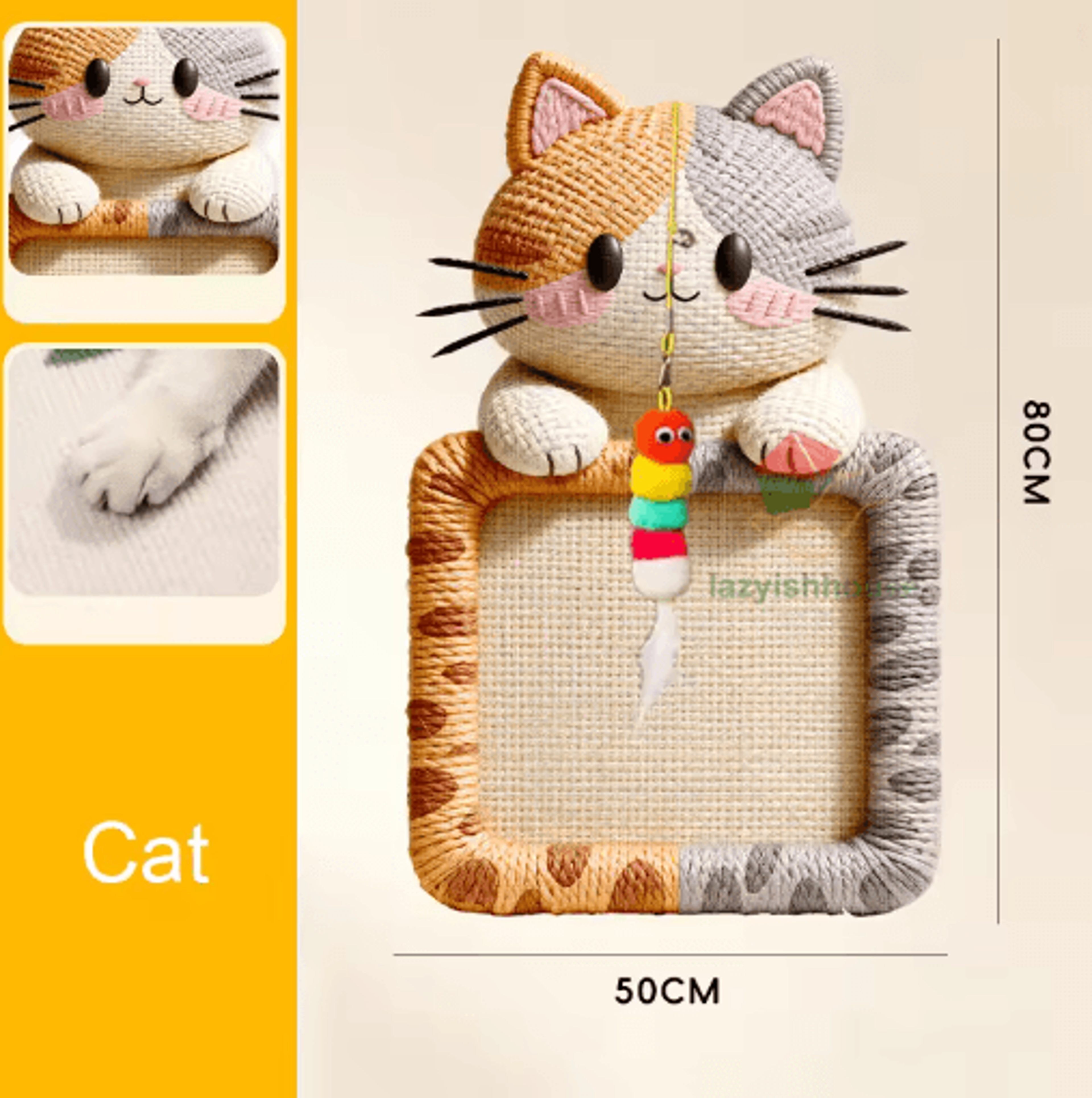SelfAdhesive Cat Scratch Sofa Protector Mat Furniture Wall  Corner Protection For Cats 2