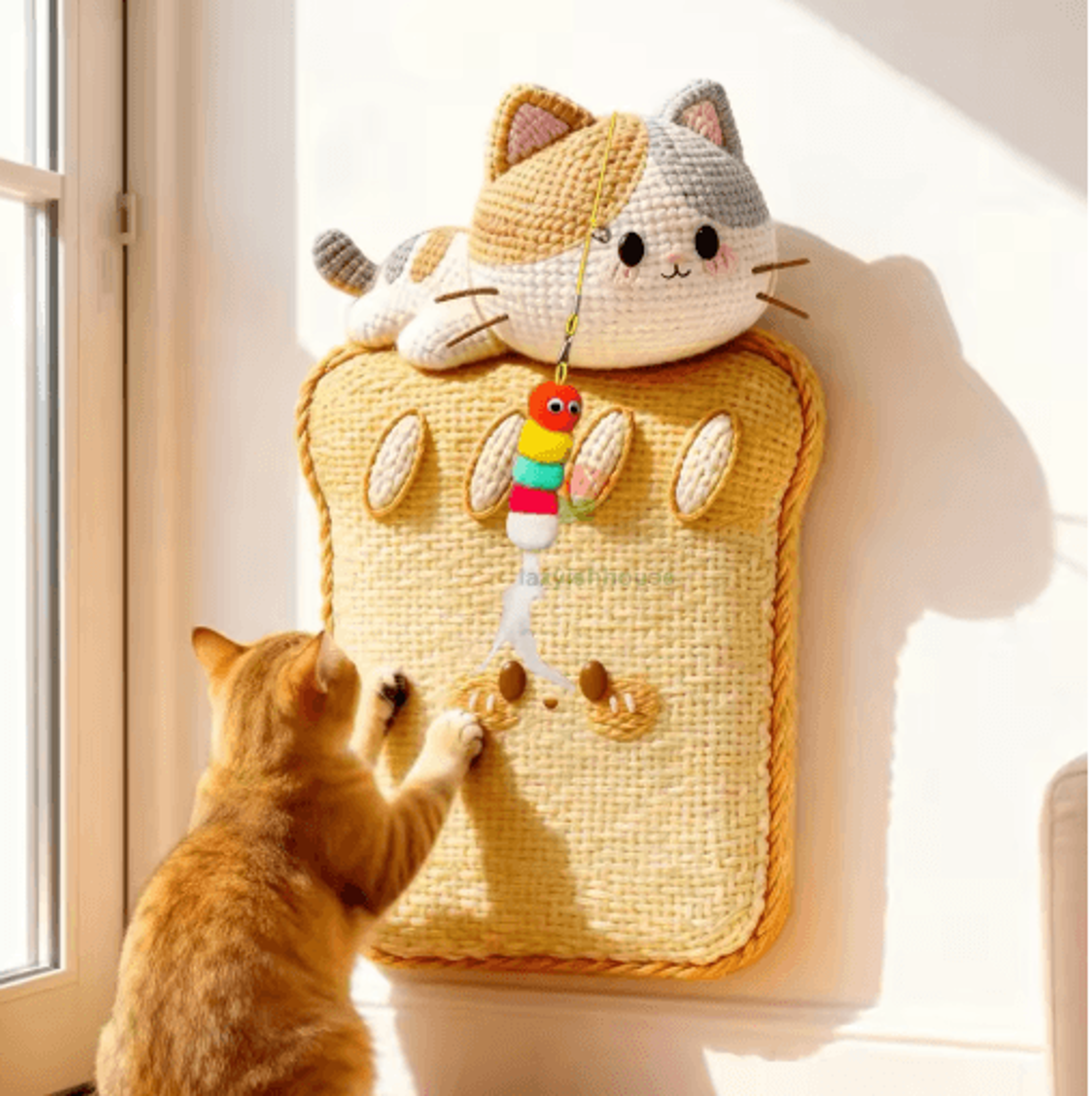 SelfAdhesive Cat Scratch Sofa Protector Mat Furniture Wall  Corner Protection For Cats 4