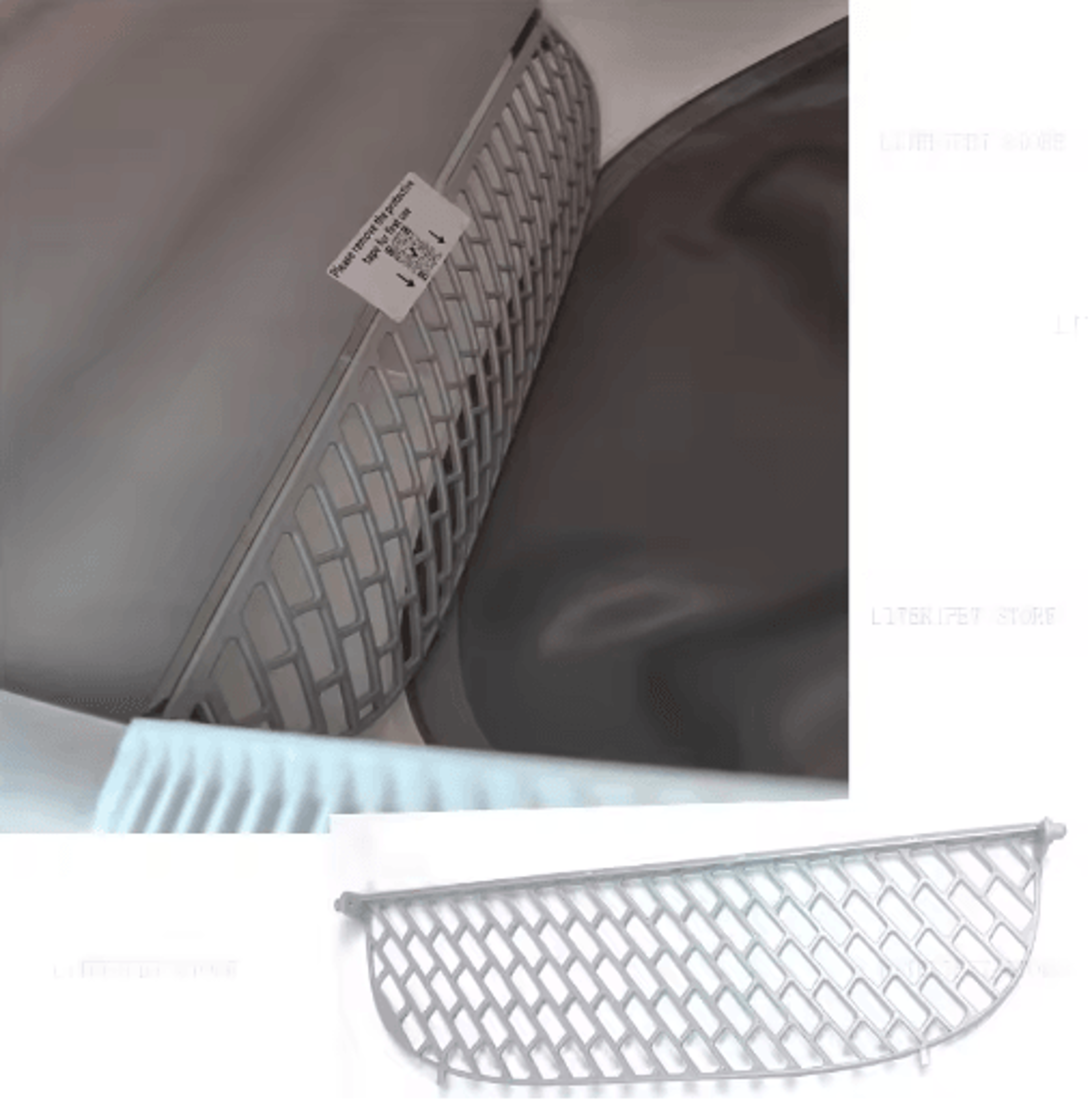 Clean Bin Litter Box Waste Collection Kit  Replacement Bin Door  Garbage Bag Set For Automatic Cat  9
