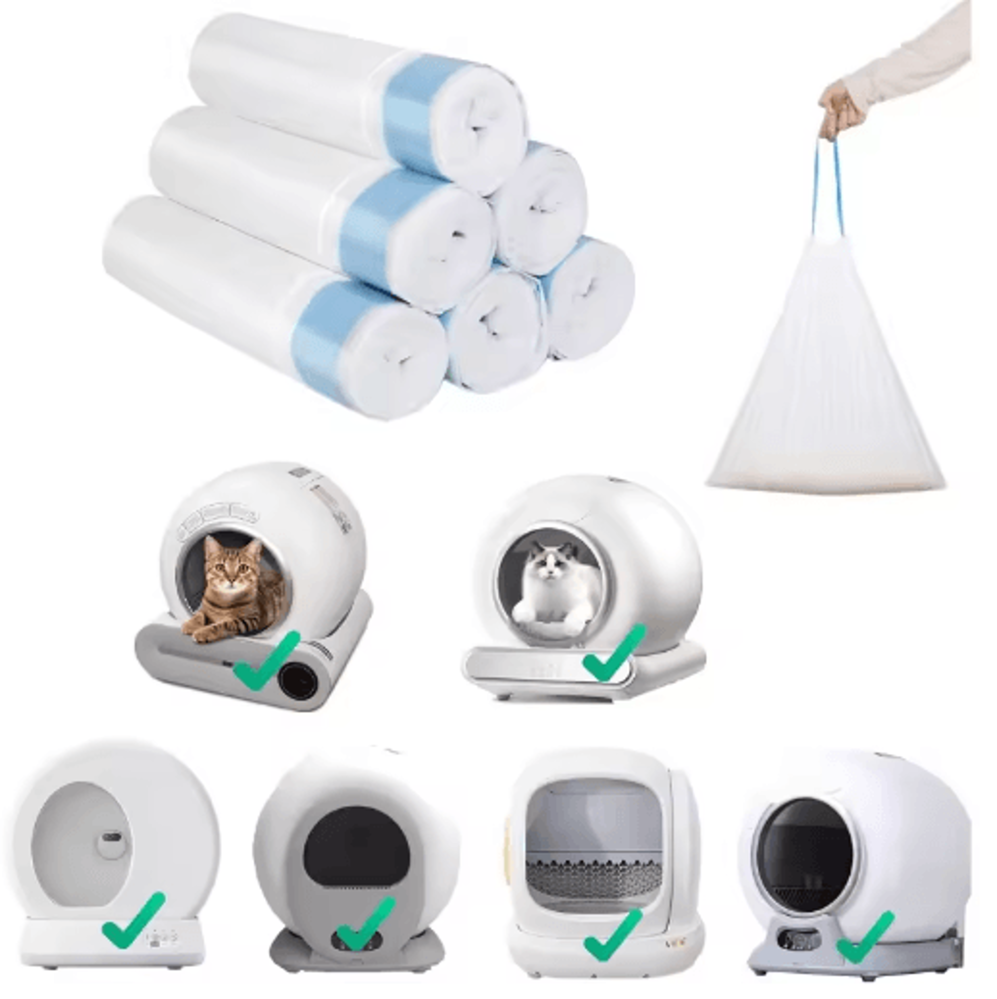 Tonepie Tipro Litter Box Filter Screen  Removable Sand Baffle Accessory For Smart Cat Litter Boxes 7
