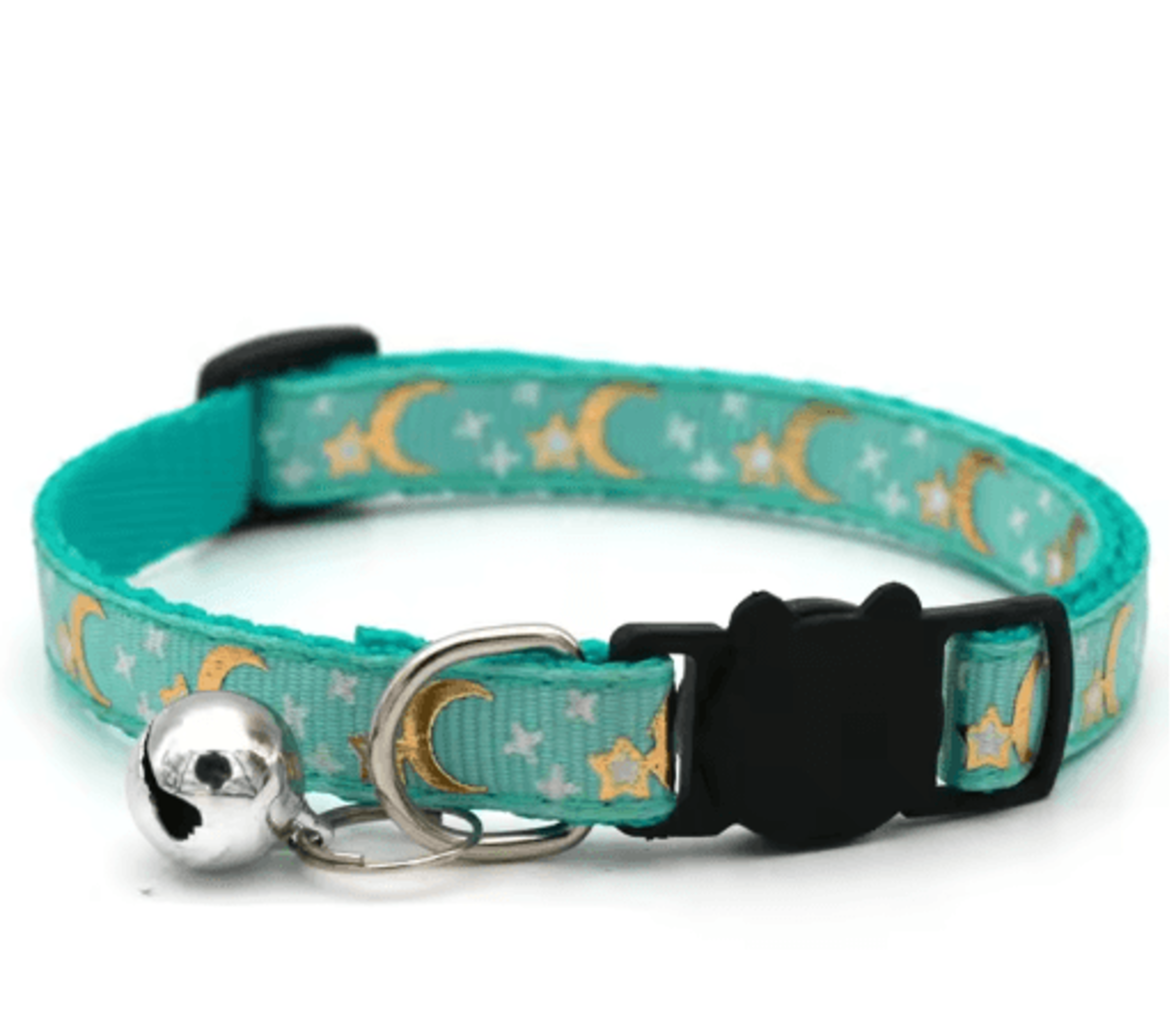 PawPrint Charm Breakaway Pet Collar  Adjustable Footprint Collar For Cats Kittens  Small Dogs 5