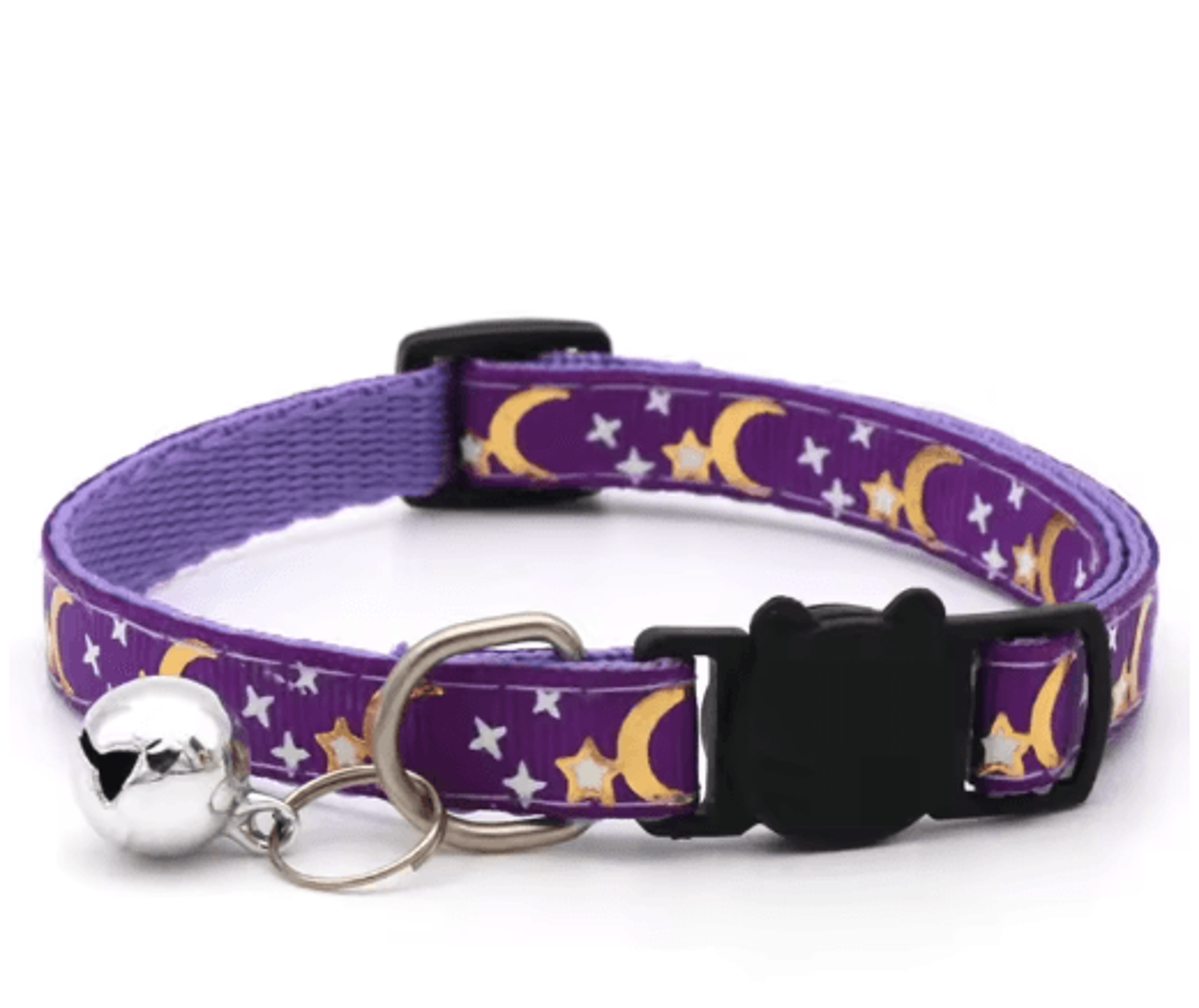 PawPrint Charm Breakaway Pet Collar  Adjustable Footprint Collar For Cats Kittens  Small Dogs 11