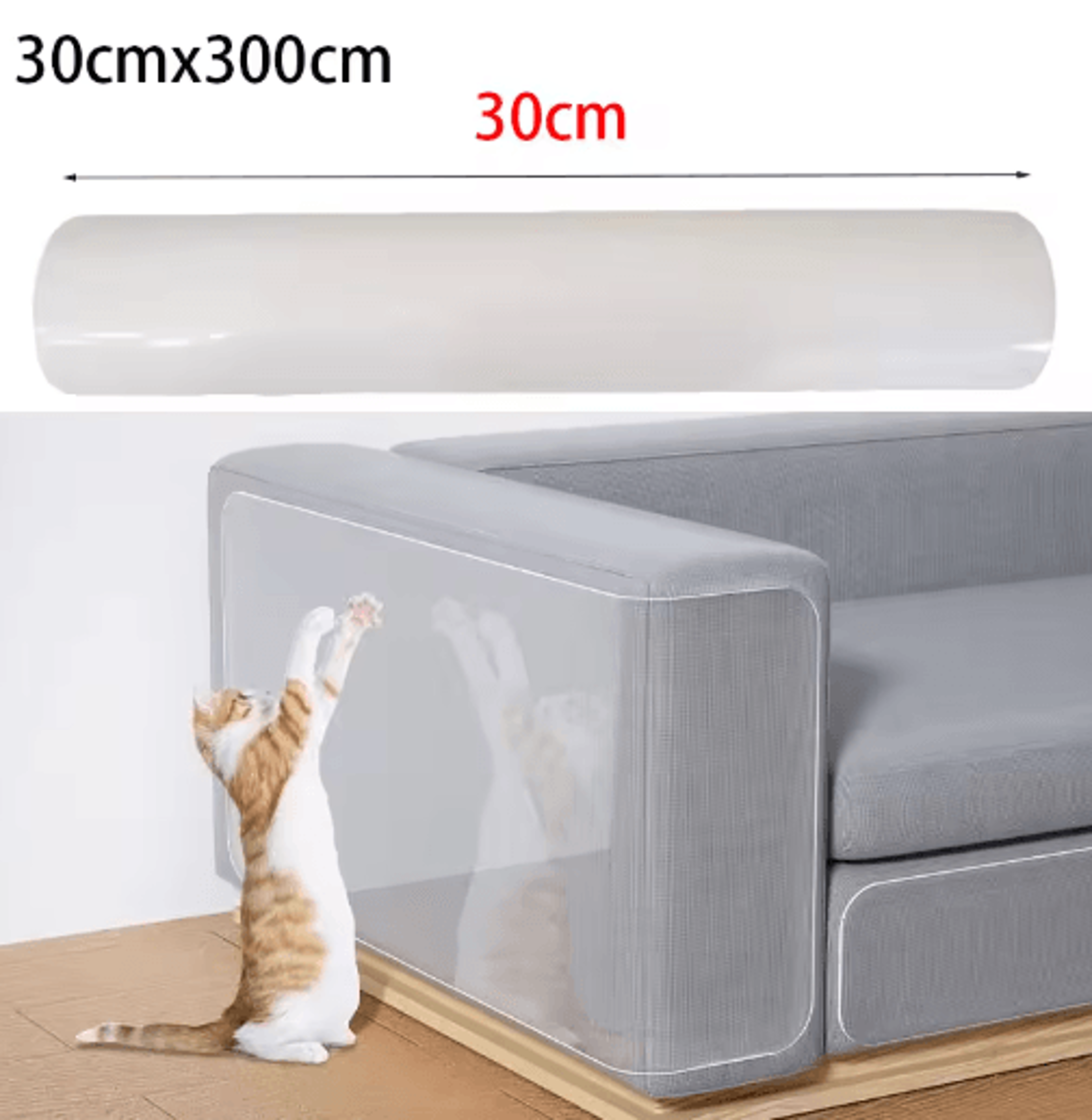 ClearShield 3M Transparent Furniture Protector For Cat Scratching 1