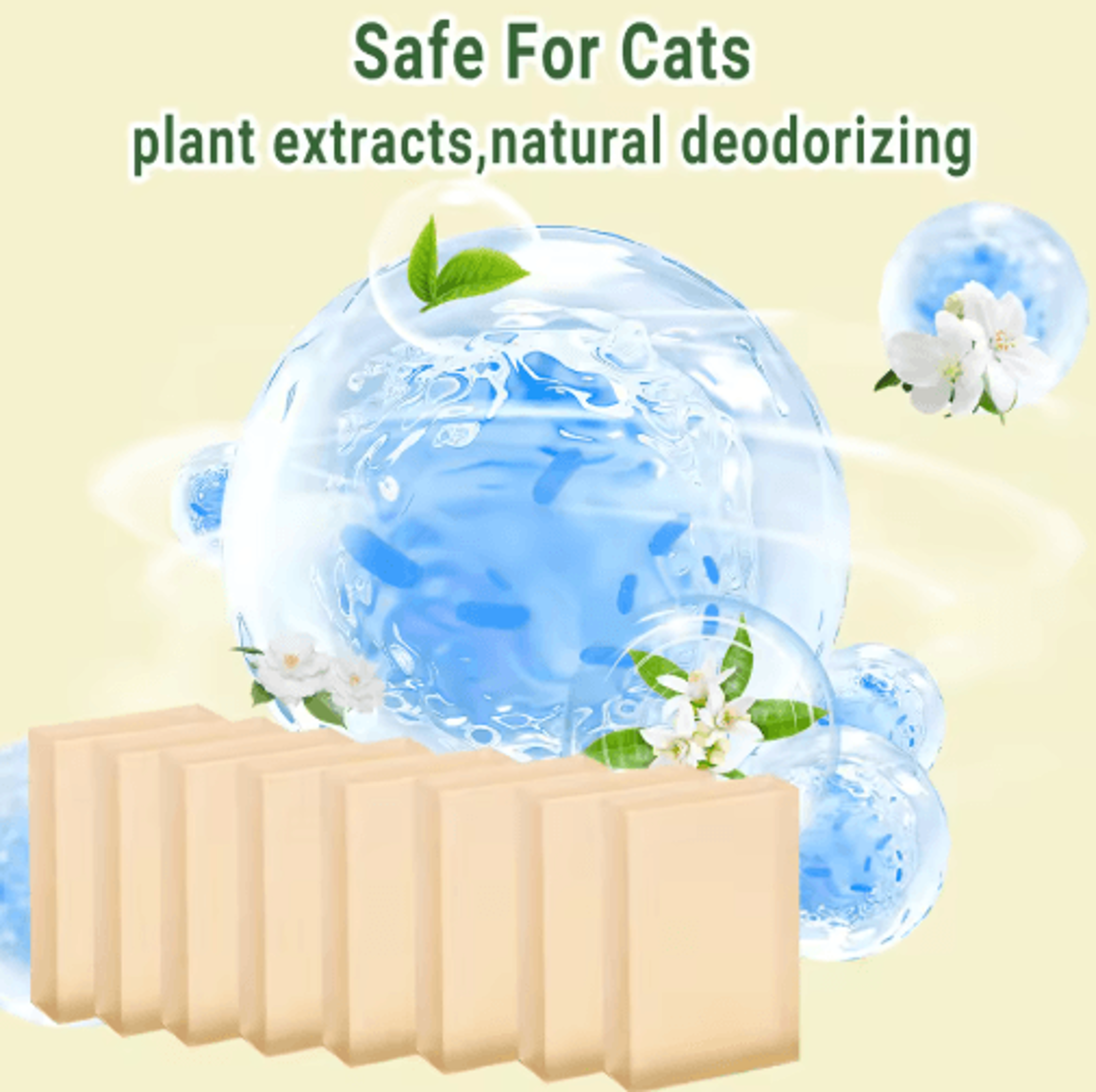 FreshGuard Litter Box Deodorizer Refills  Odor Eliminator For PETKIT Meowant  UBPET SelfCleaning Li 4