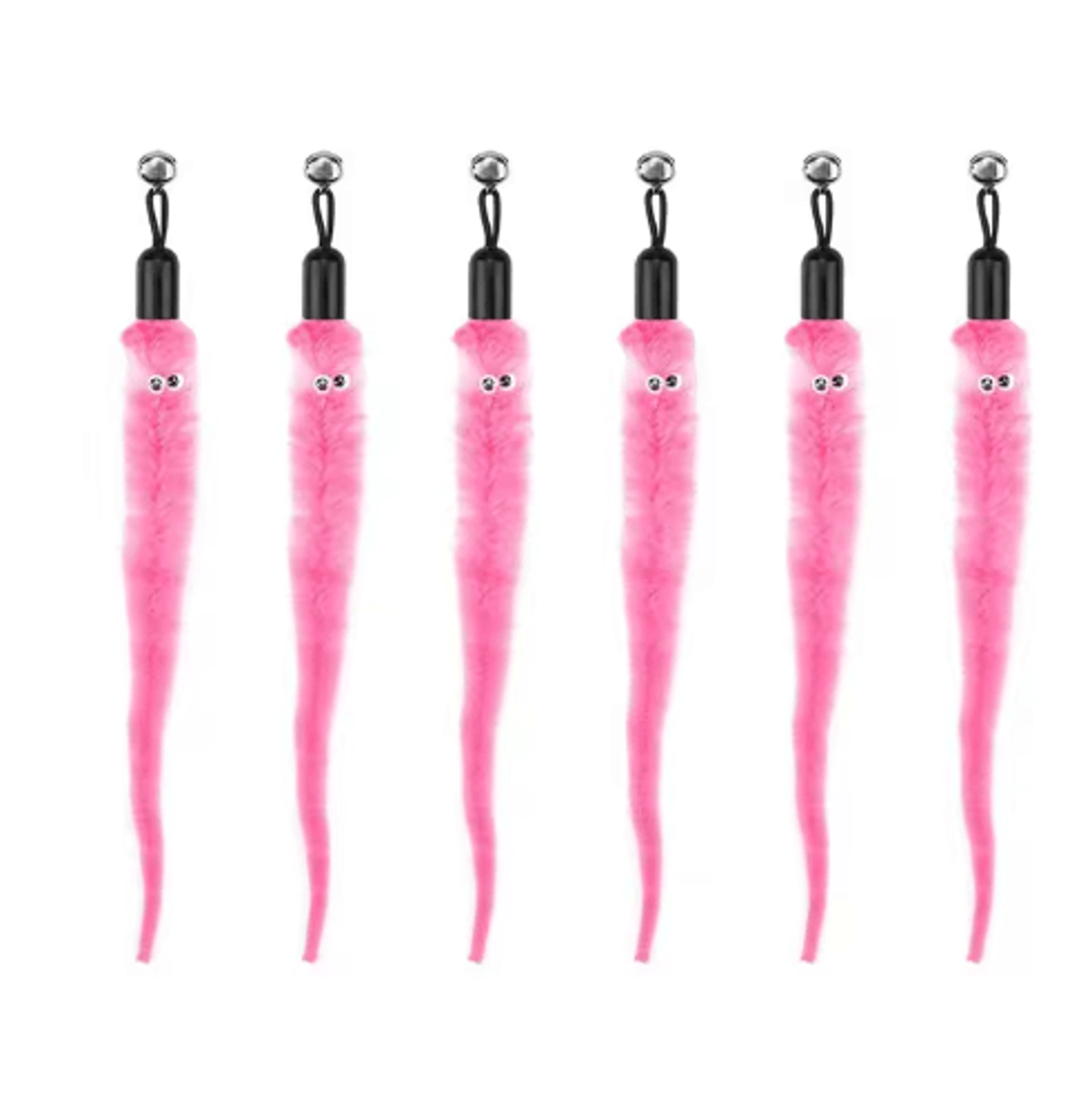 Purr Parts Cat Toy Refill Set  Feather Mouse Worm  Bell Replacement Accessories For Interactive Cat 17