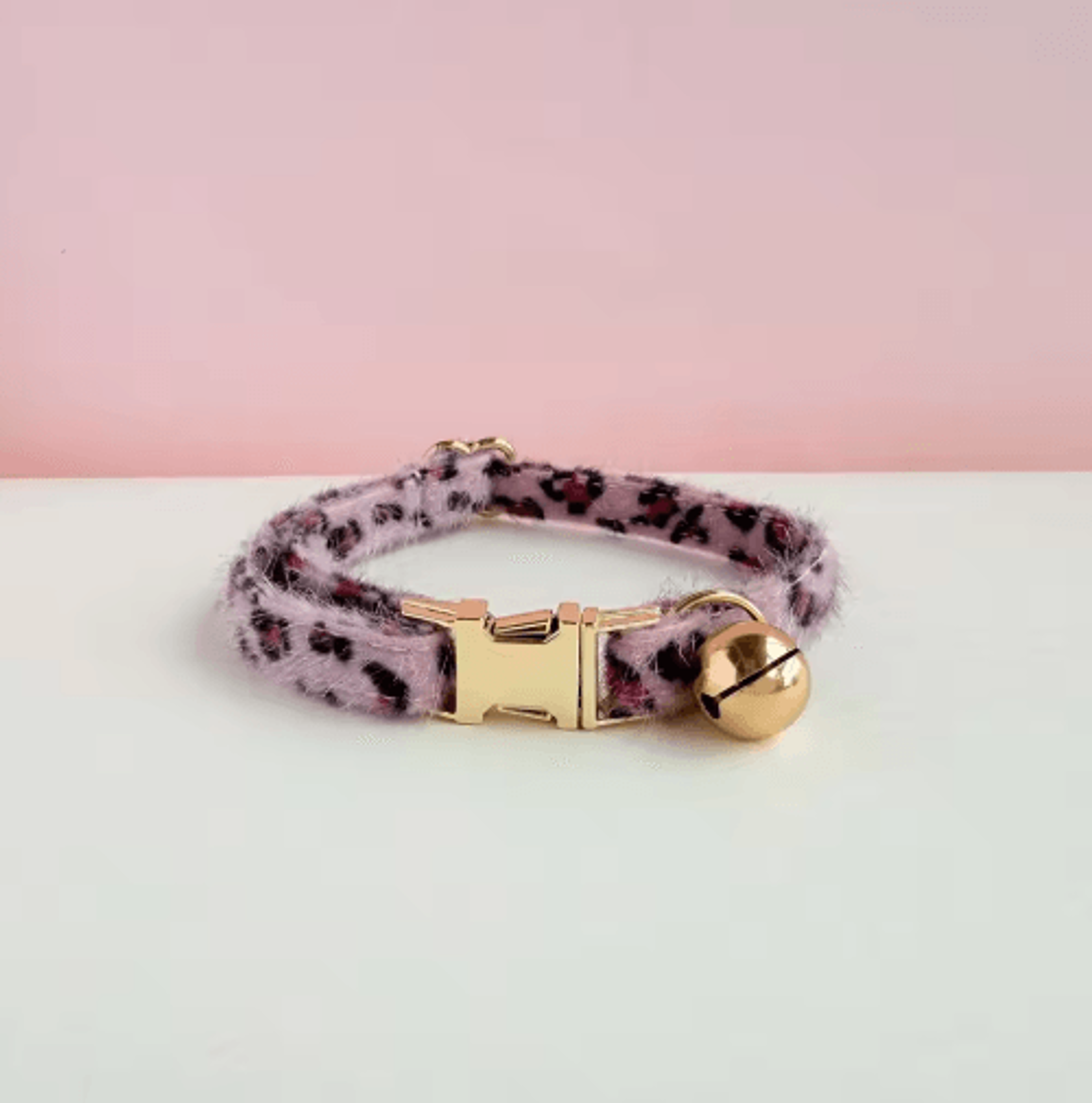 Personalized Leopard Print Cat Collar With Bell  Custom Name Tag 5