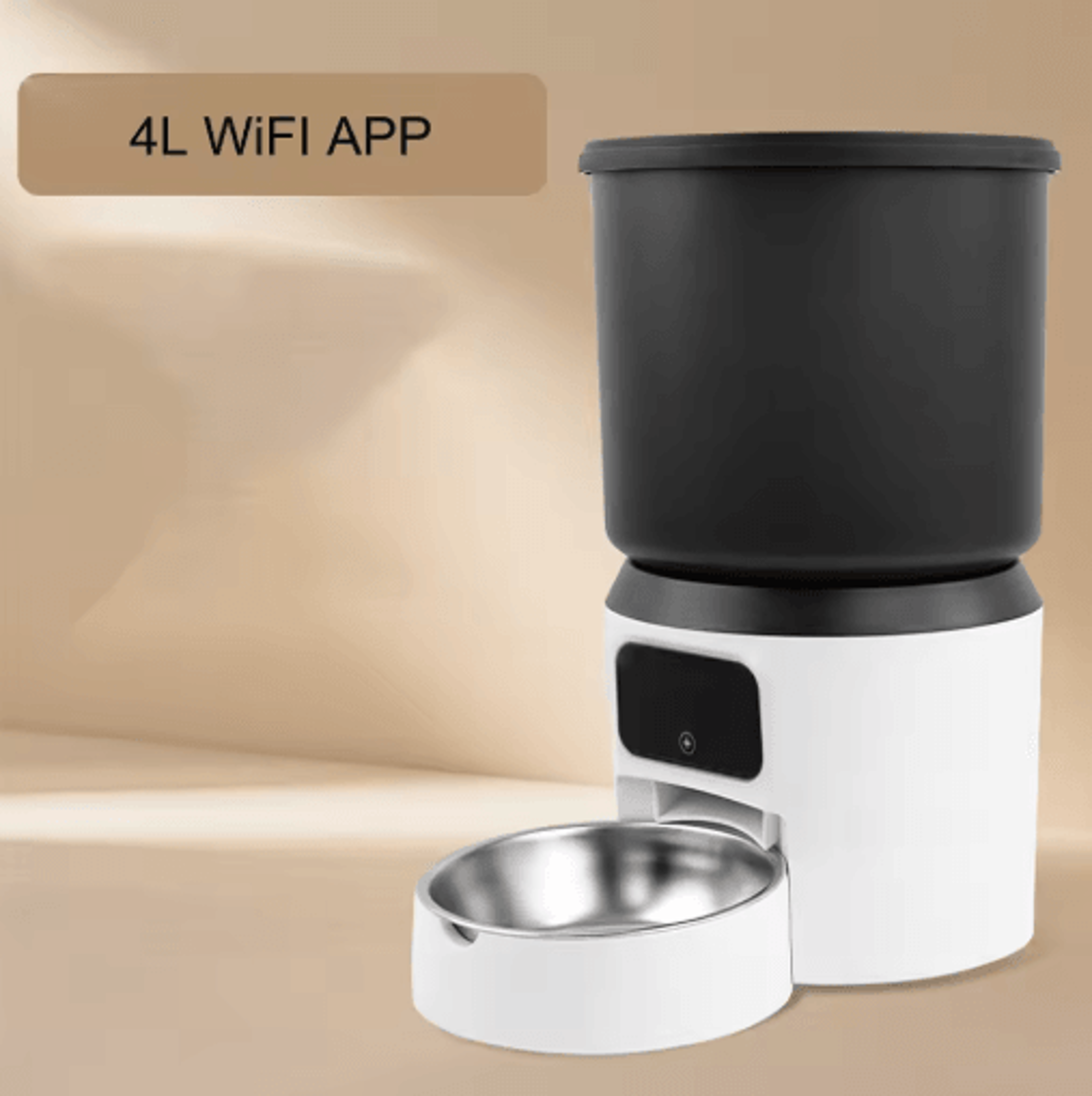 Smart 4L Automatic Pet Feeder With Camera  Timed Feeding Control 2