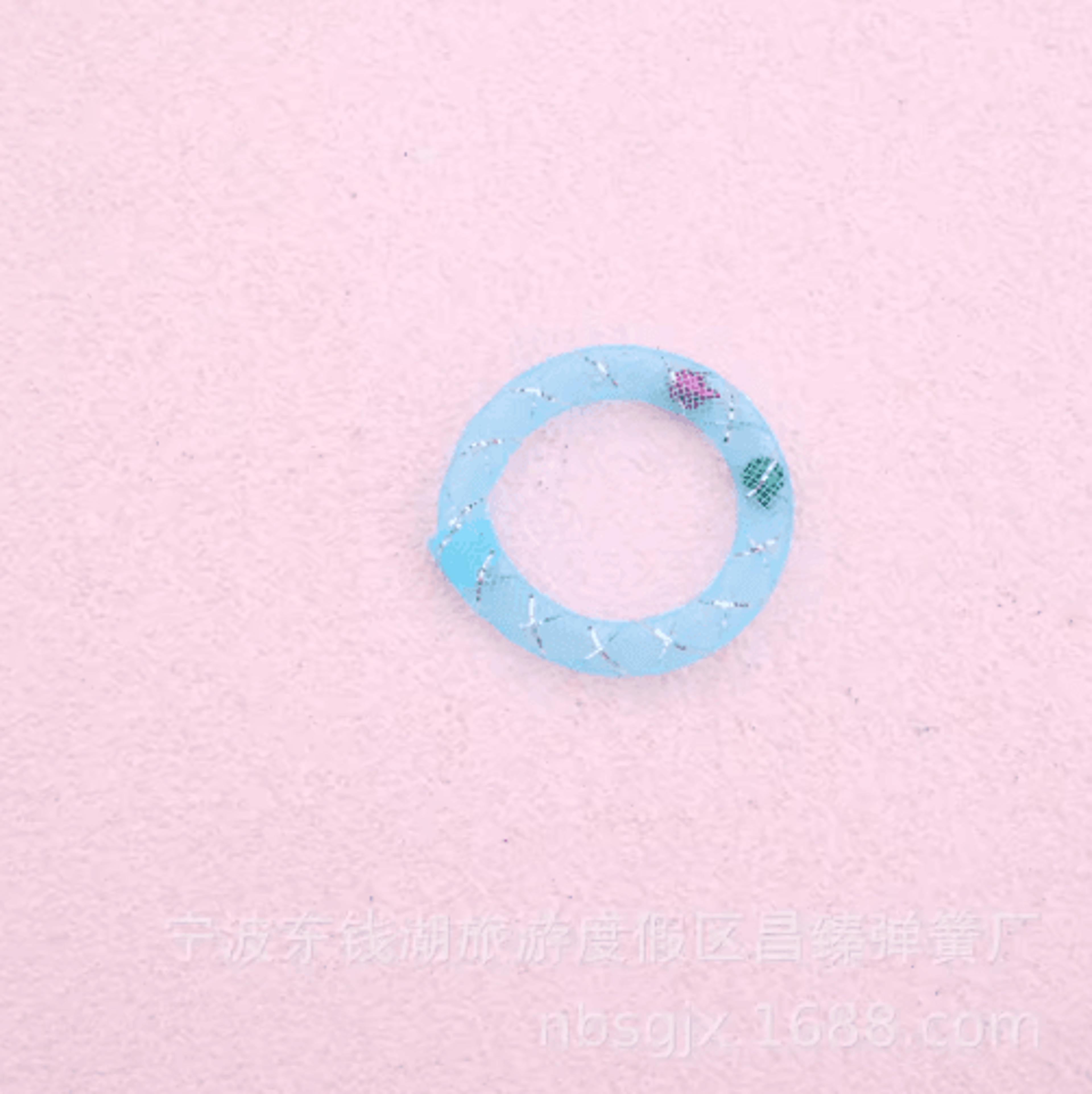 DonutShaped Cat Spring Toy With Bell For Interactive Bouncing Fun 2