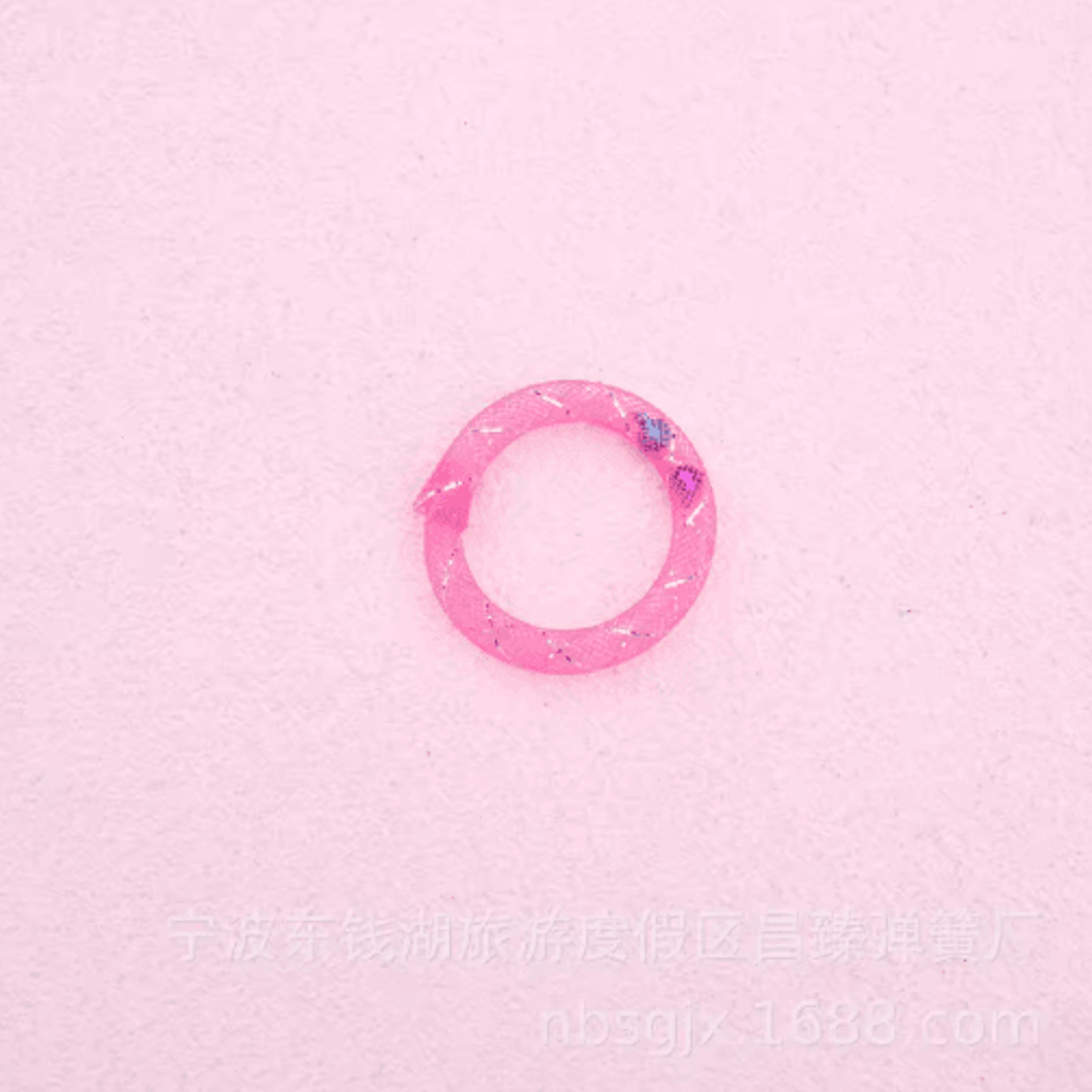 Donut-Shaped Cat Spring Toy with Bell for Interactive Bouncing Fun – view 10