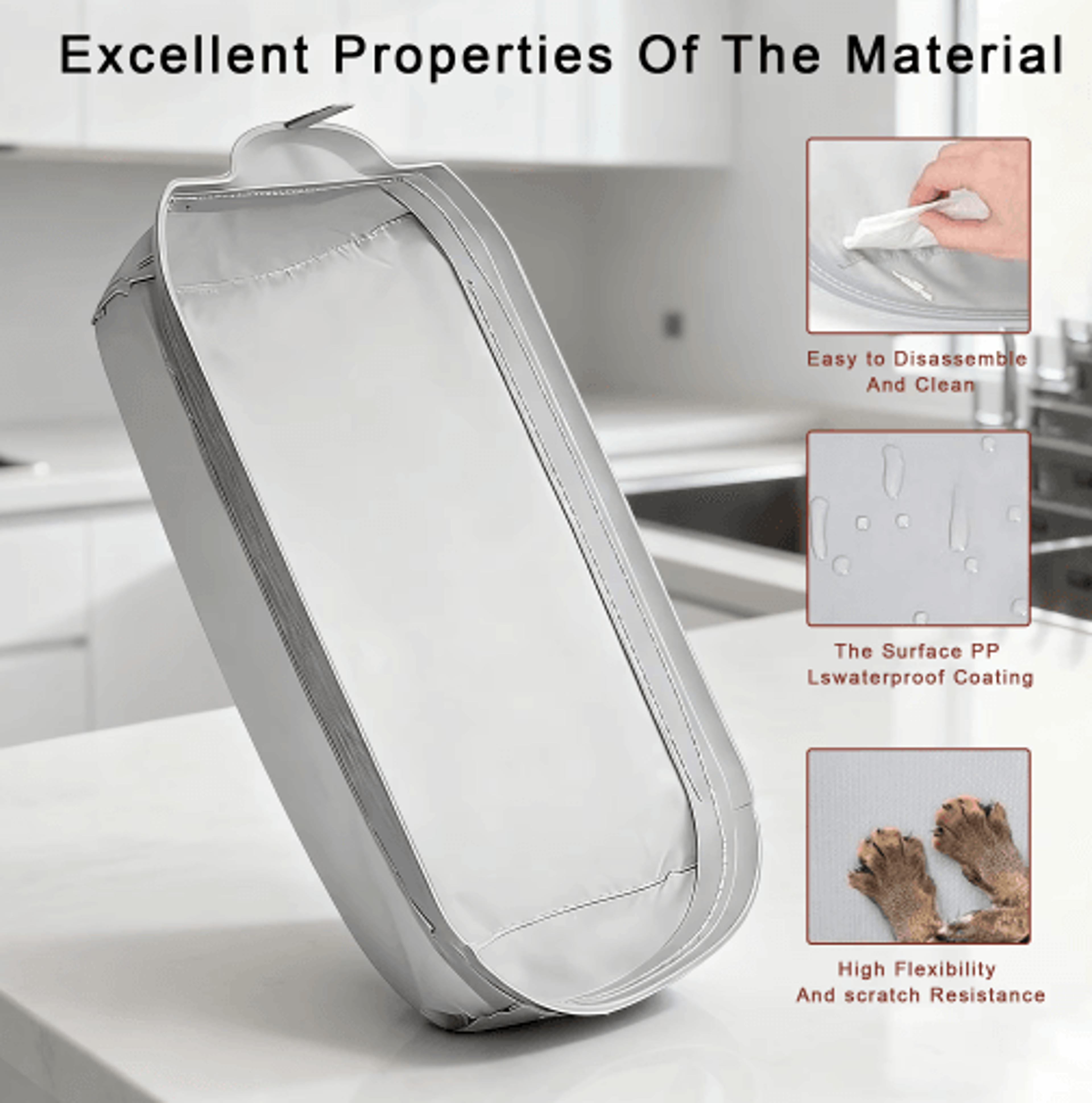 Soft Fabric Liner Replacement For Automatic Cat Litter Boxes 4