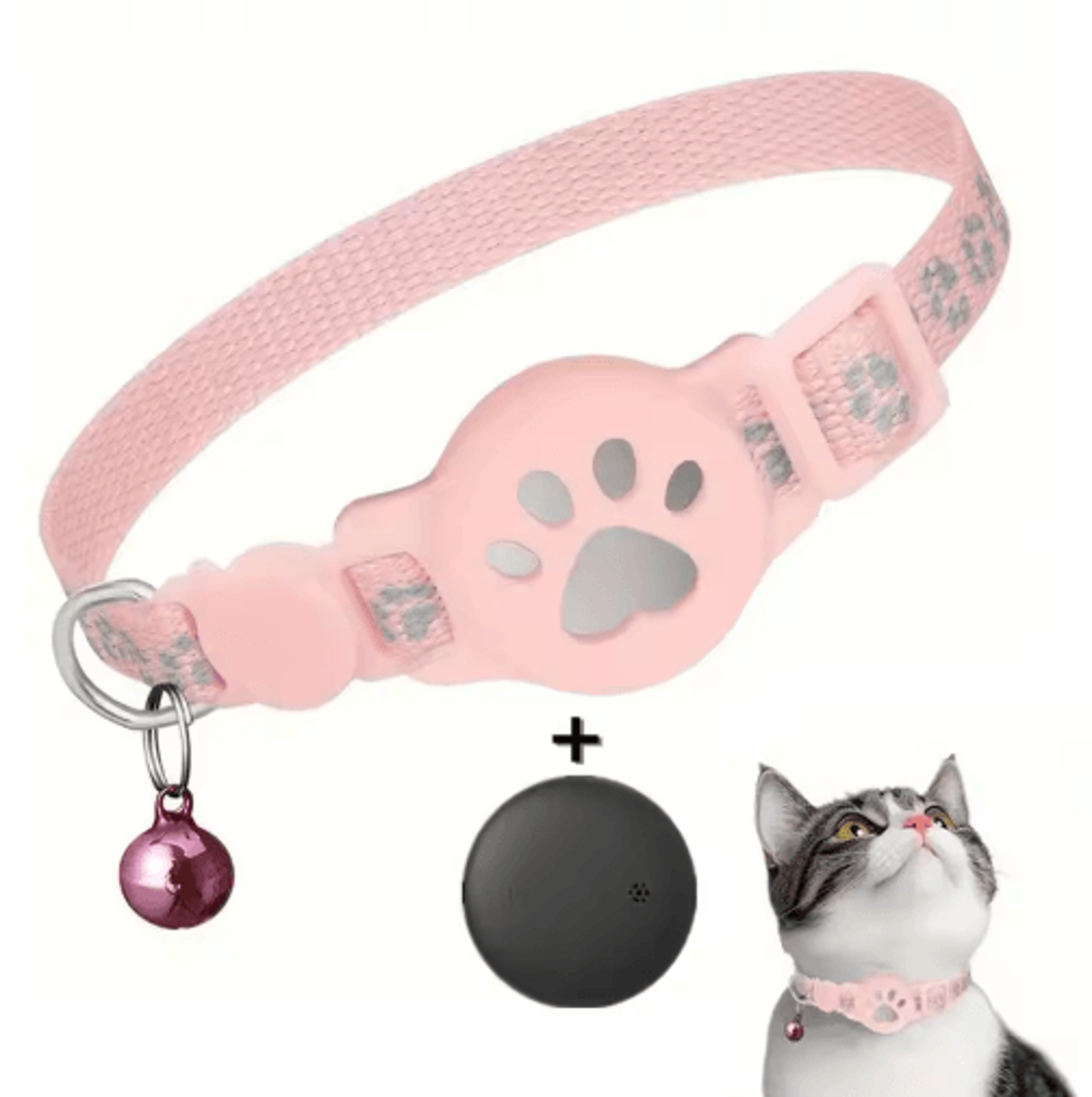 Smart GPS Cat Collar With RealTime Tracking  Reflective Safety Design 6