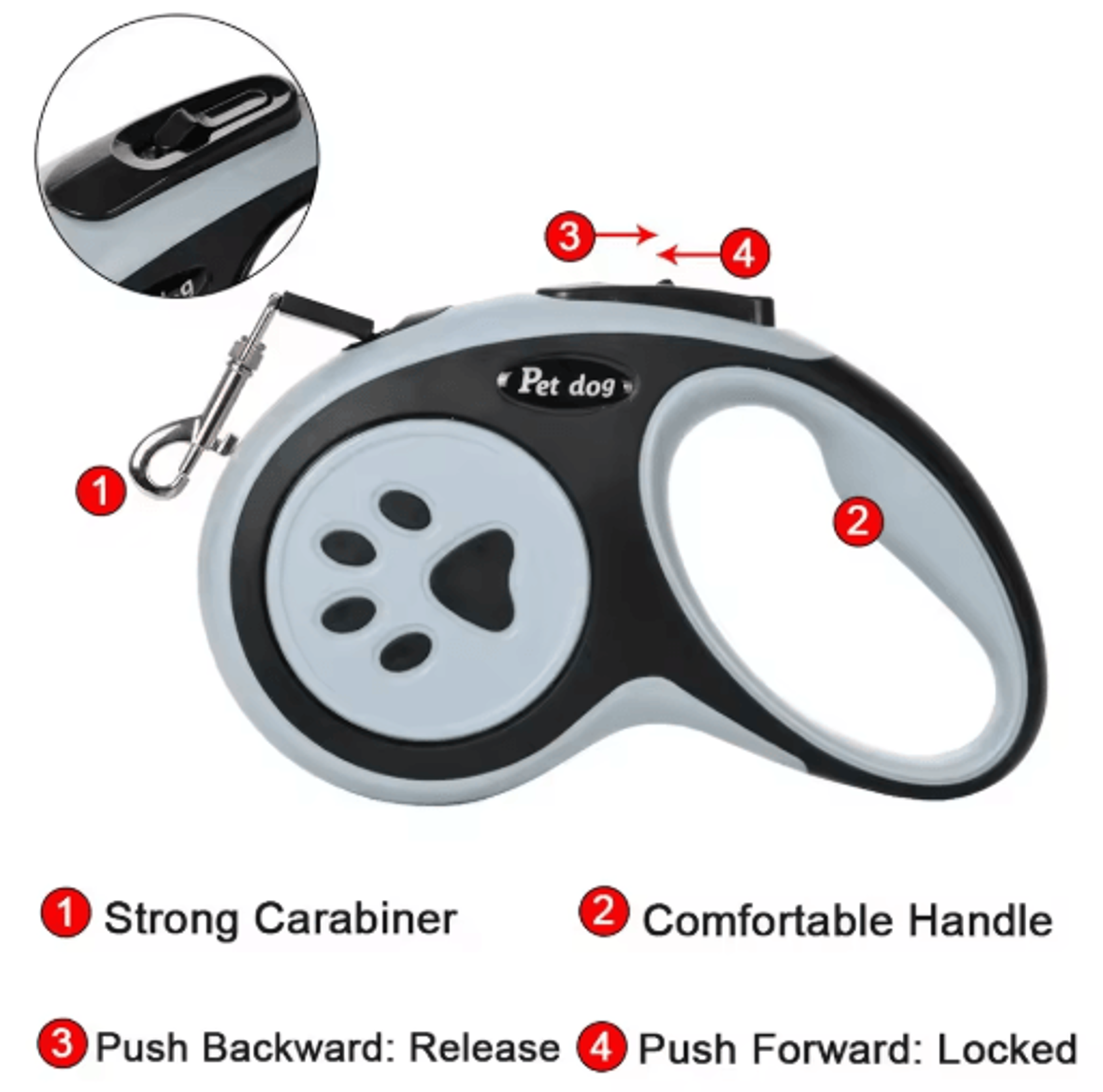 Automatic Retractable Cat Harness  Leash Set For Kittens And Small Pets 7