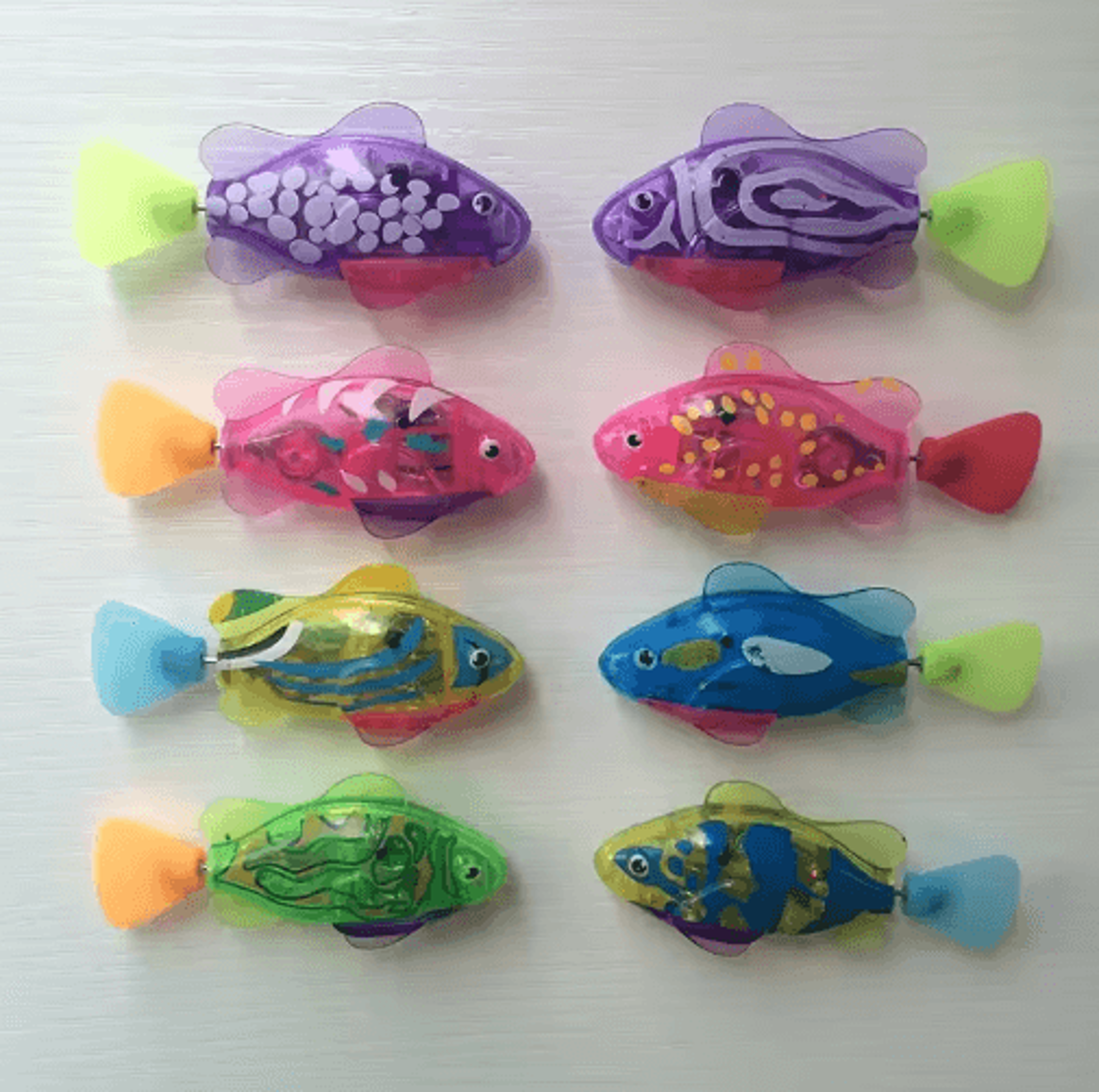 Interactive LED Robot Fish Toy  Swimming Cat Toy Fish For Active Play 13