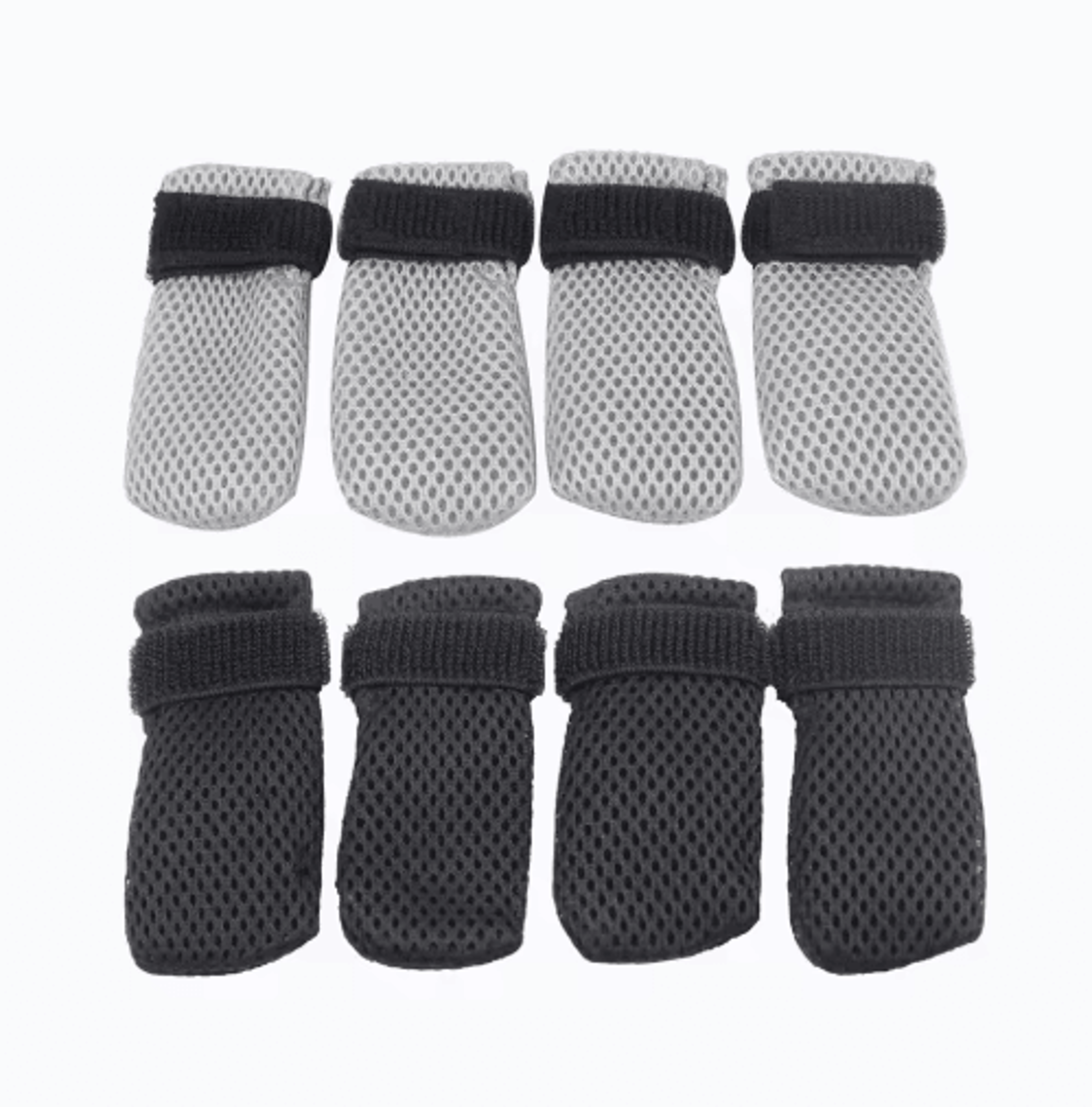 AntiScratch Cat Socks Soft Breathable Pet Booties With Secure Velcro Straps 9