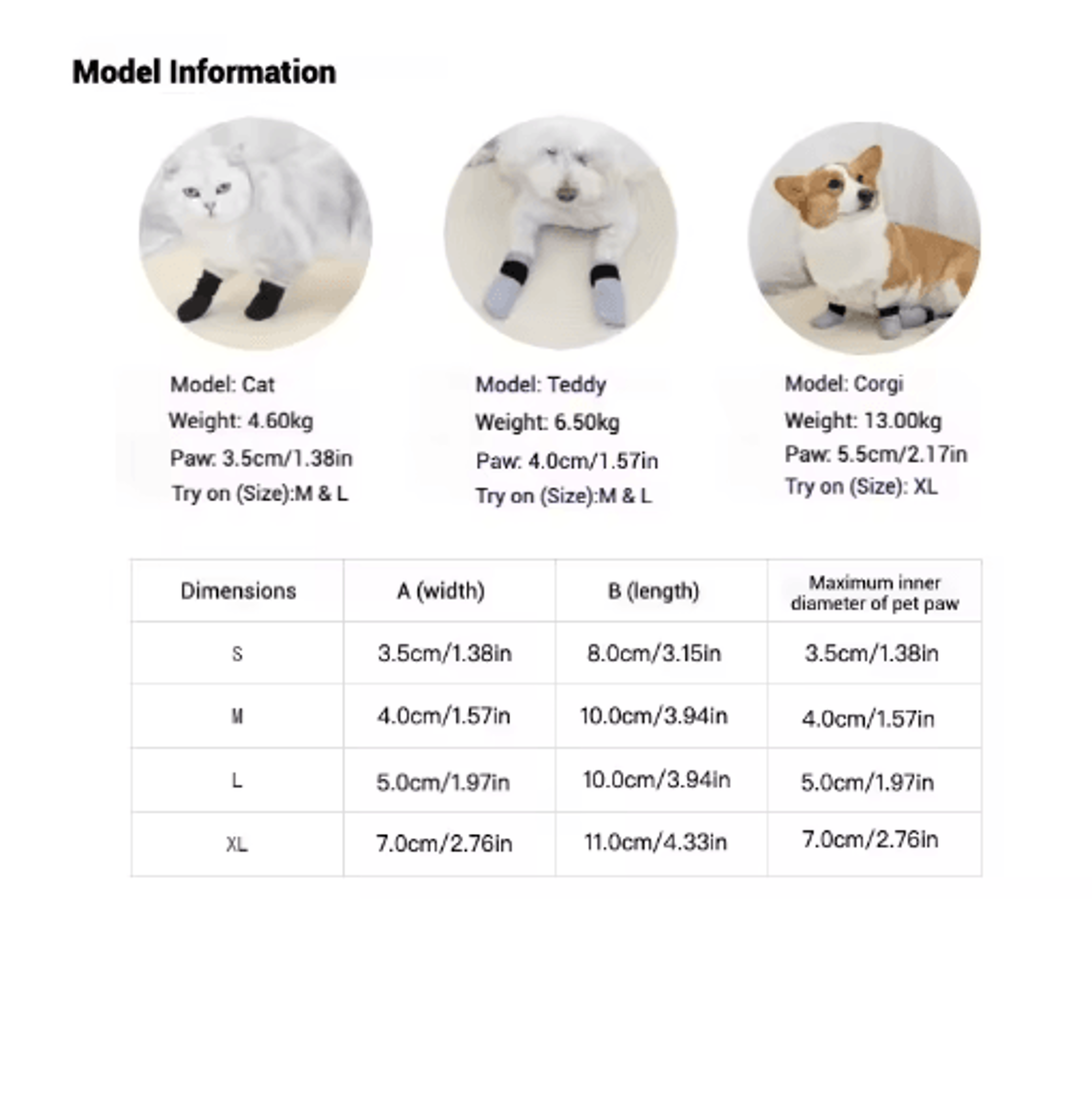 AntiScratch Cat Socks Soft Breathable Pet Booties With Secure Velcro Straps 12