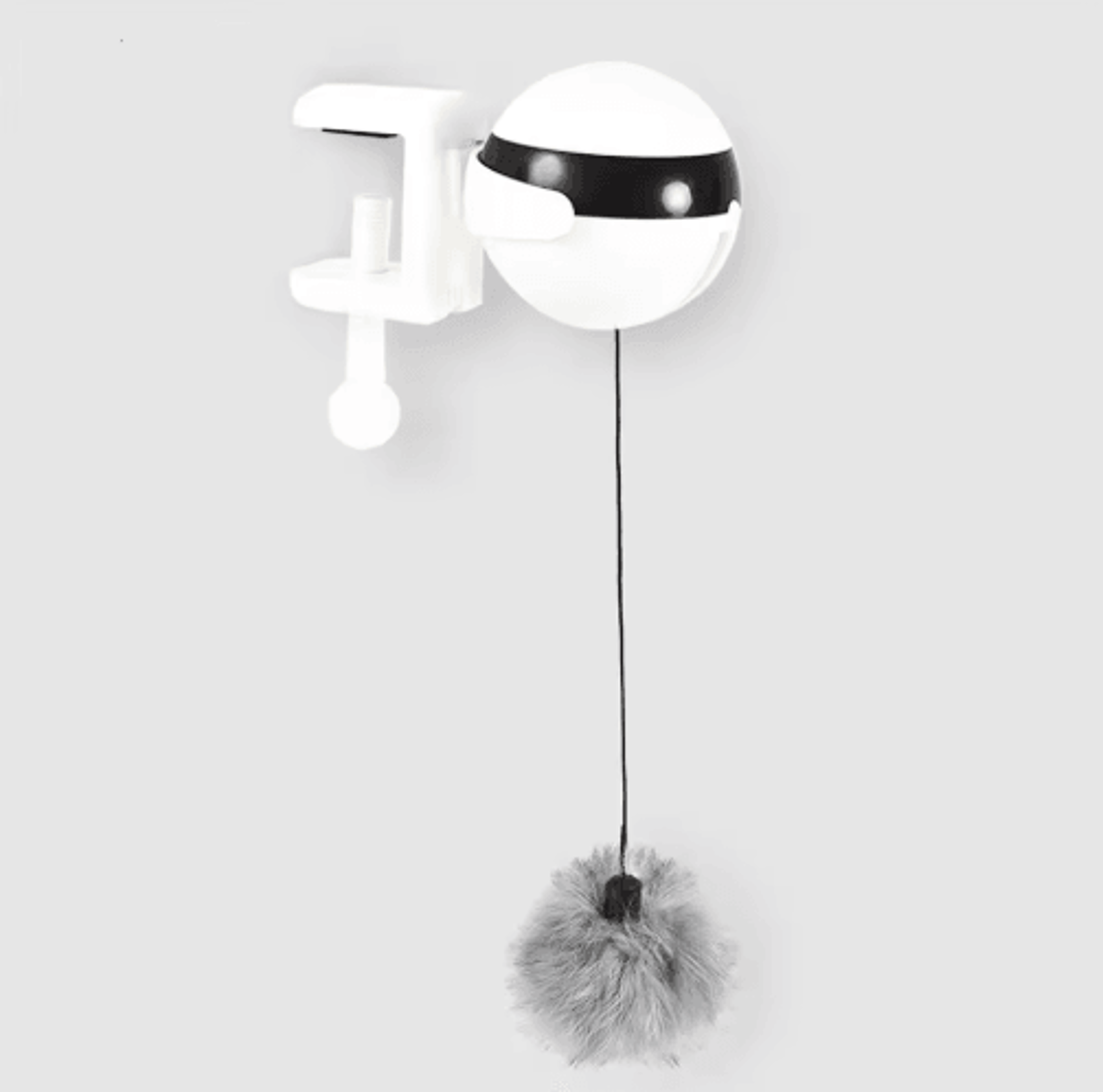 Automatic Retractable Cat Teaser Ball  Interactive Electric Motion Toy For Cats 0