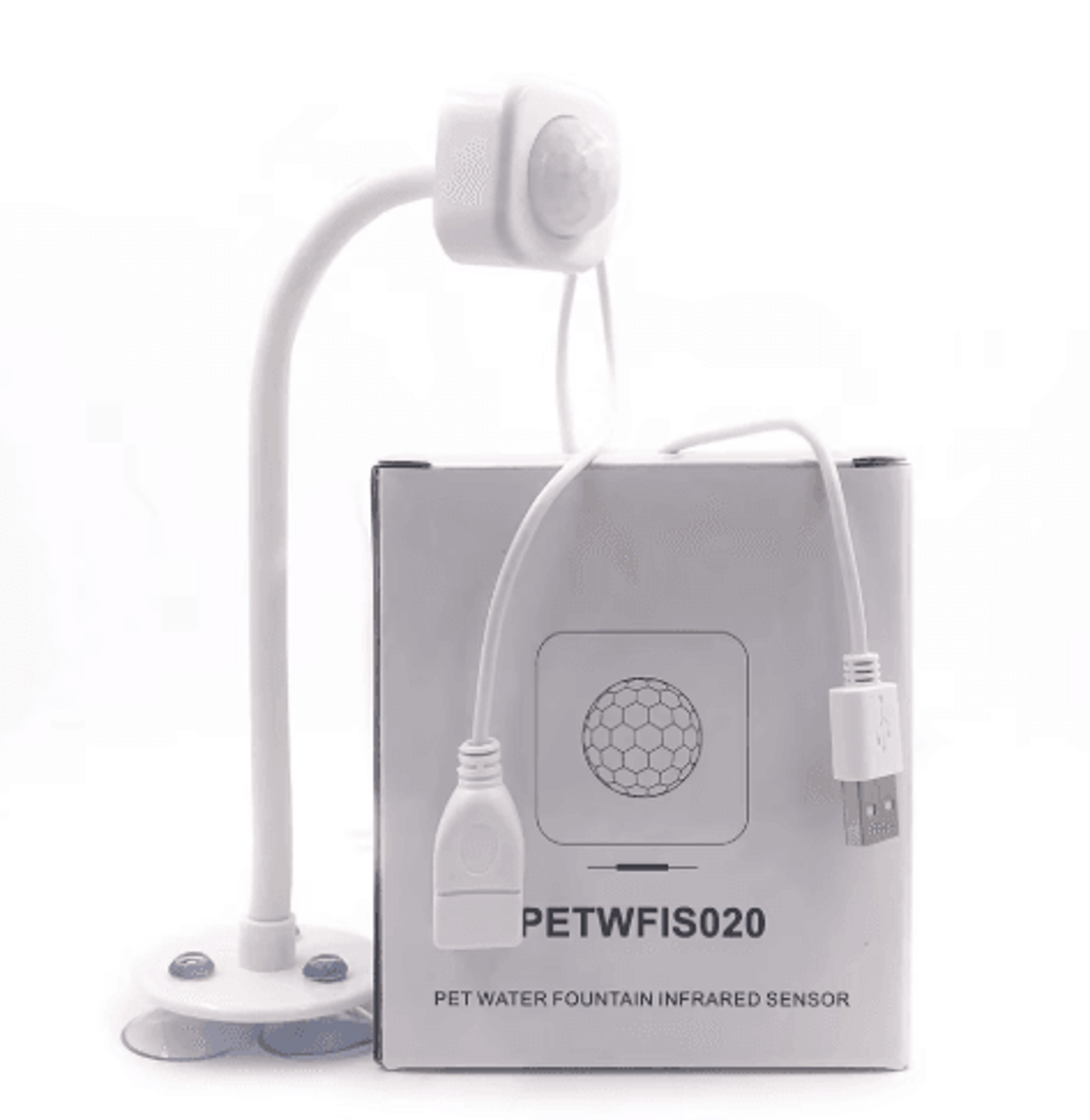 Smart Motion Sensor Pet Water Fountain  Automatic USBPowered Drinking Fountain For Cats  Dogs 4