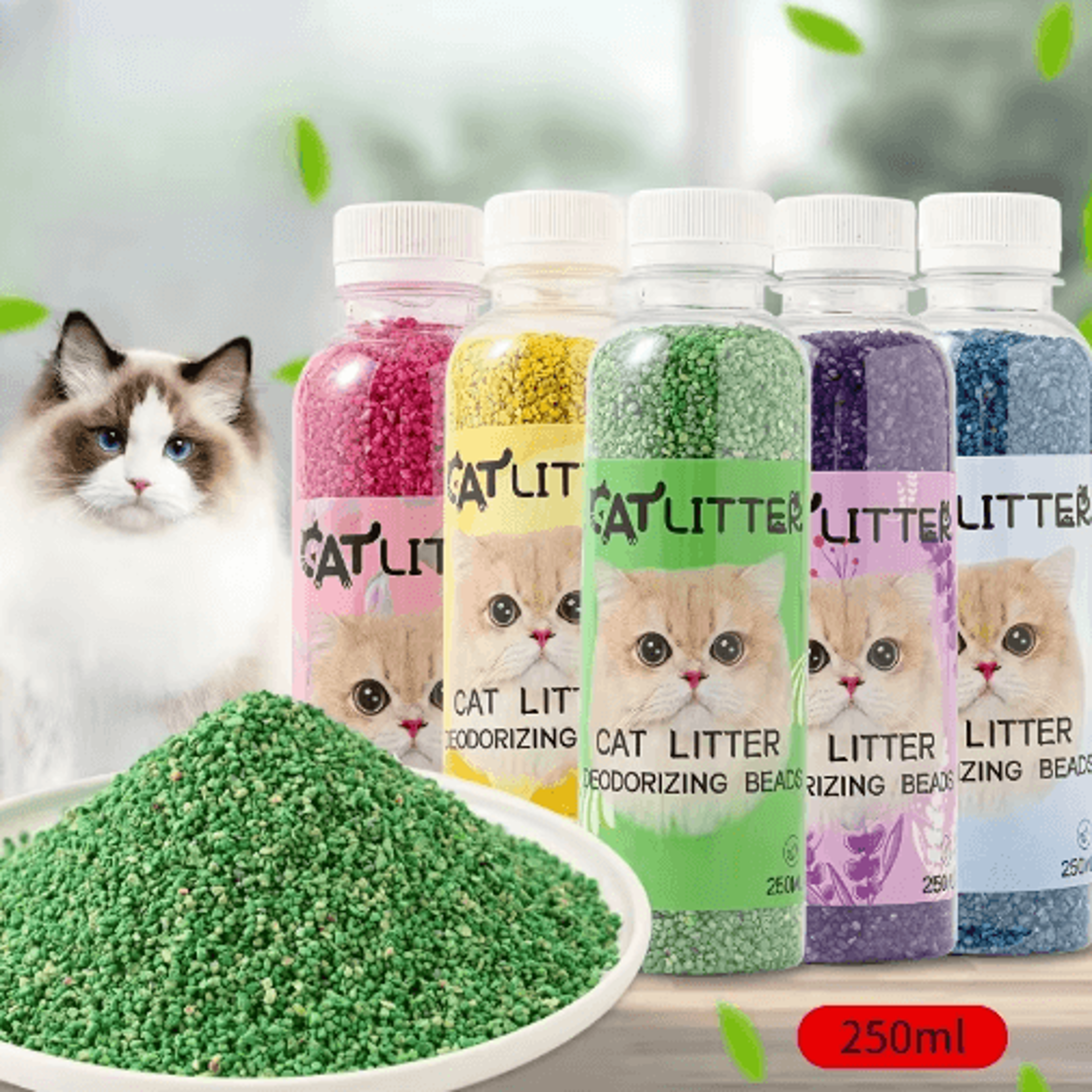Cat Litter Deodorizing Beads LongLasting Odor Eliminator For FreshSmelling Litter Boxes 9