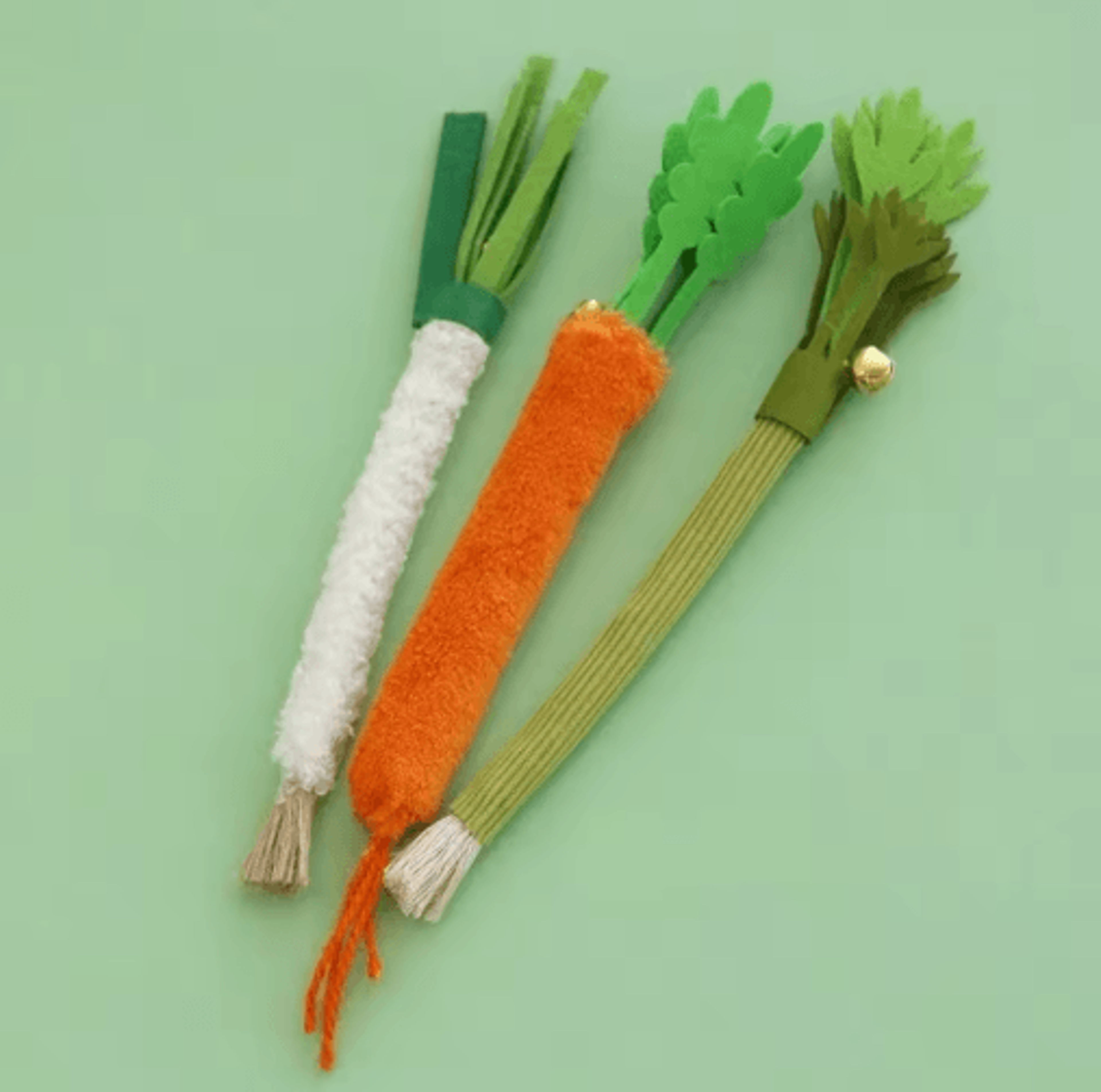 3Piece Cat Chew Toy Set With Bell  BiteResistant Interactive Teeth Cleaning Toys 8
