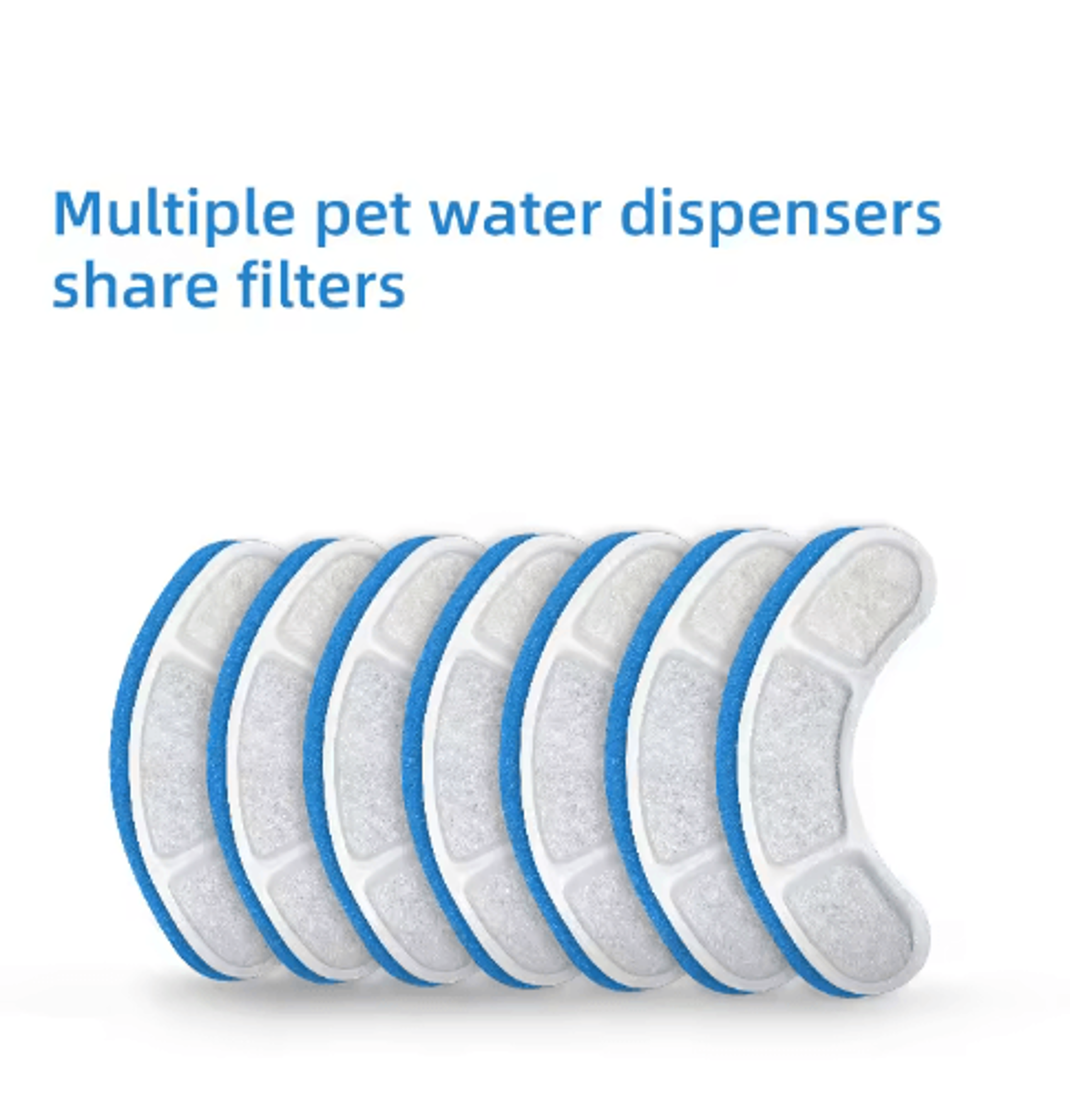Replacement Cat Water Fountain Filters  Activated Carbon Filter Accessories For Pet Drinking Founta 15