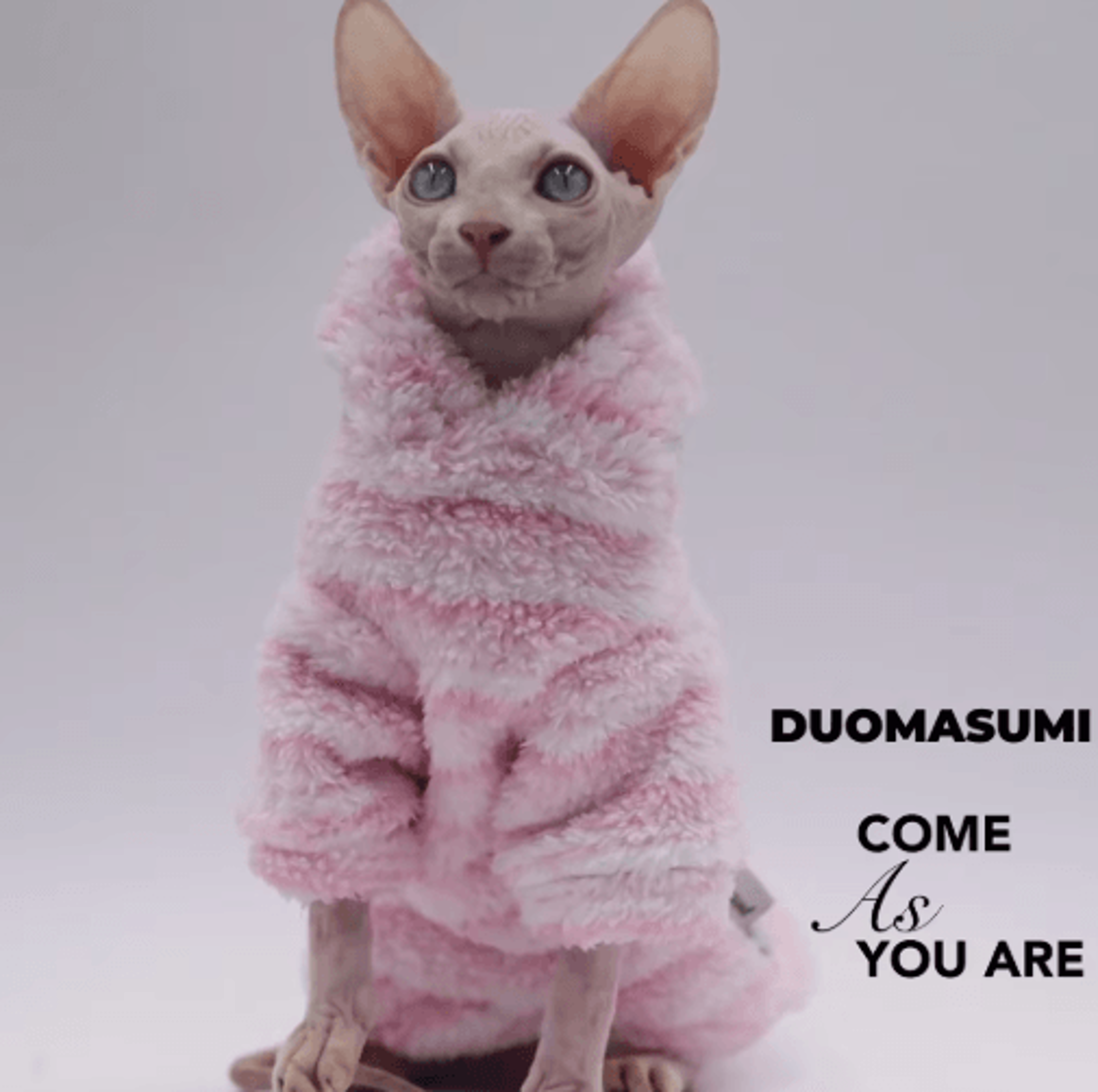 DUOMASUMI Warm DoubleSided Fleece Winter Jacket For Sphynx  Hairless Cats 5
