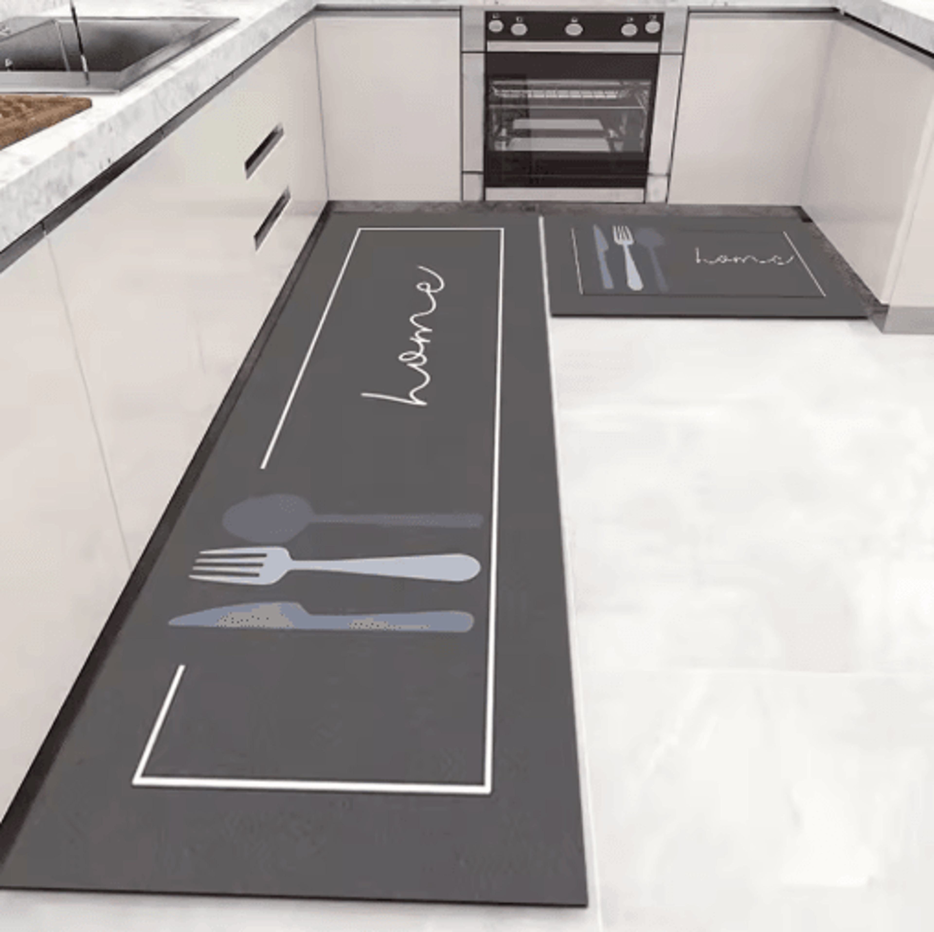 Waterproof NonSlip Kitchen Floor Mat For Home  Entryway 3